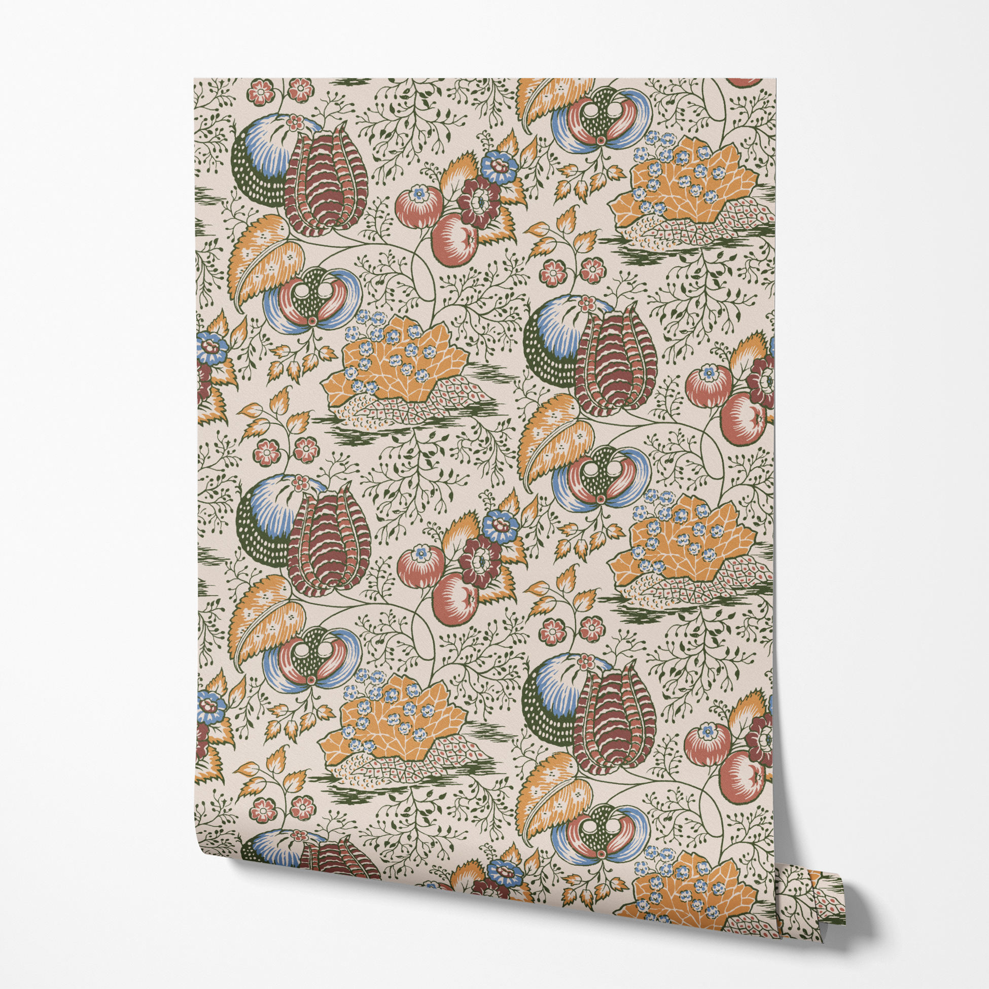 wallpaper roll mockup