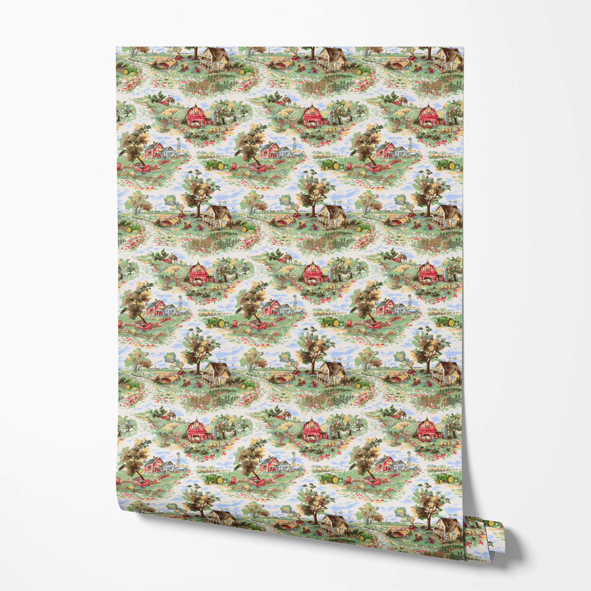 wallpaper roll mockup