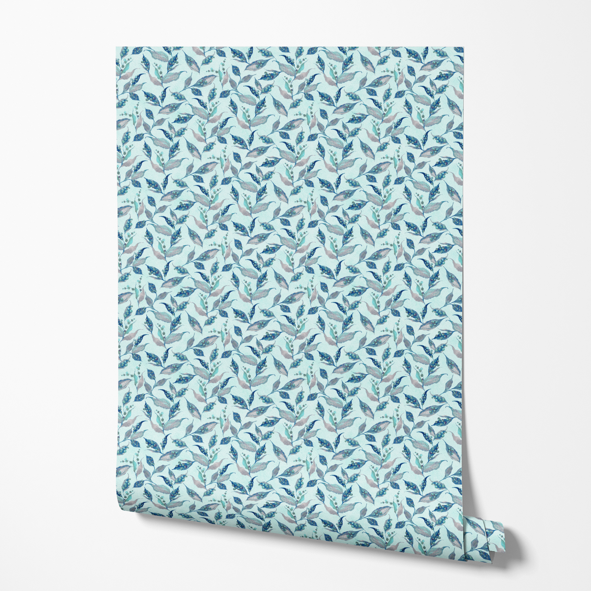 wallpaper roll mockup