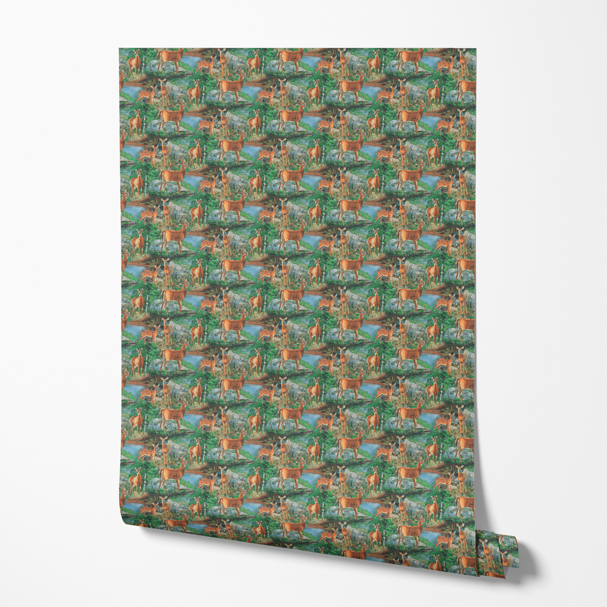 wallpaper roll mockup