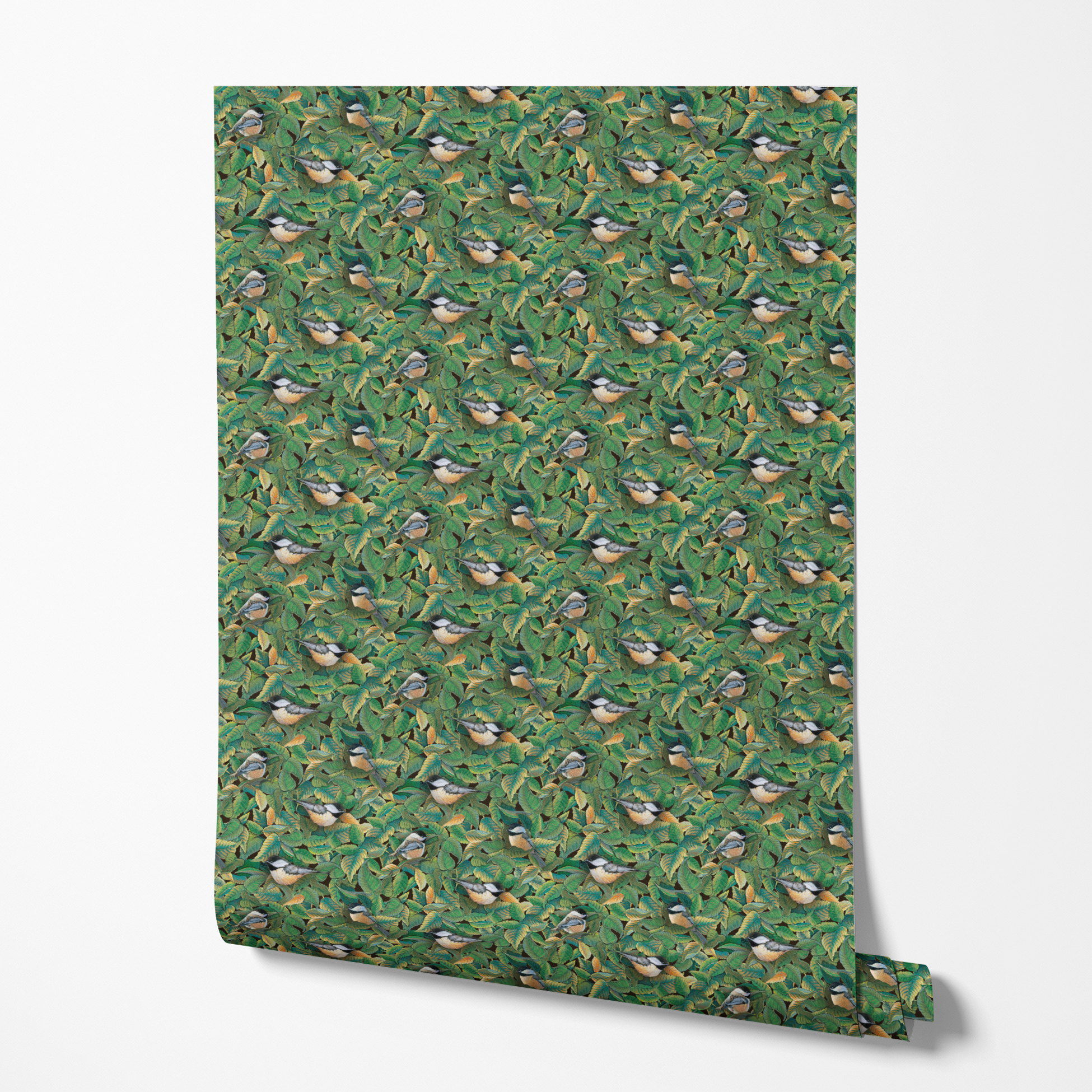 wallpaper roll mockup