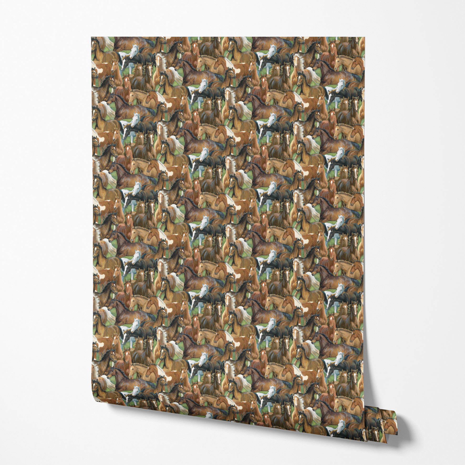 wallpaper roll mockup