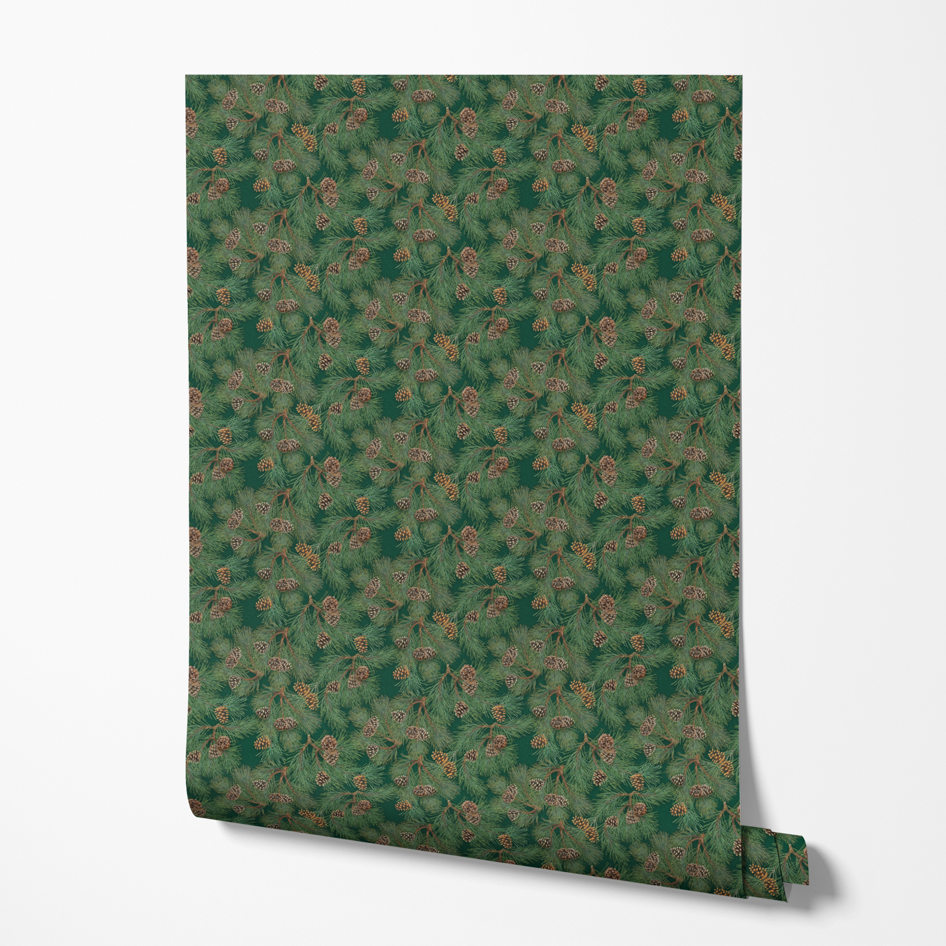 wallpaper roll mockup