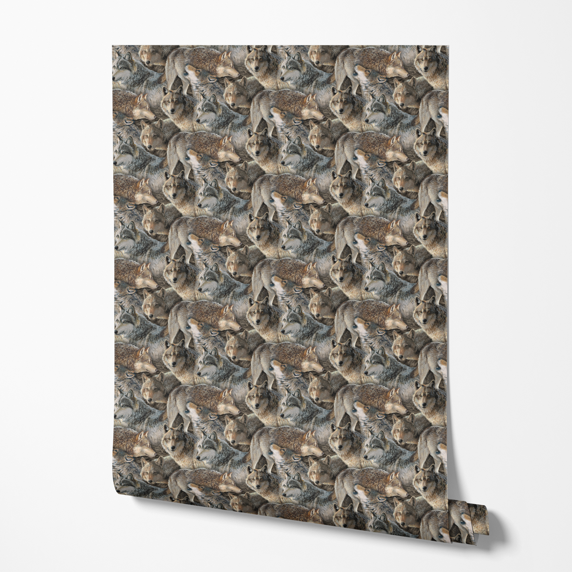 wallpaper roll mockup