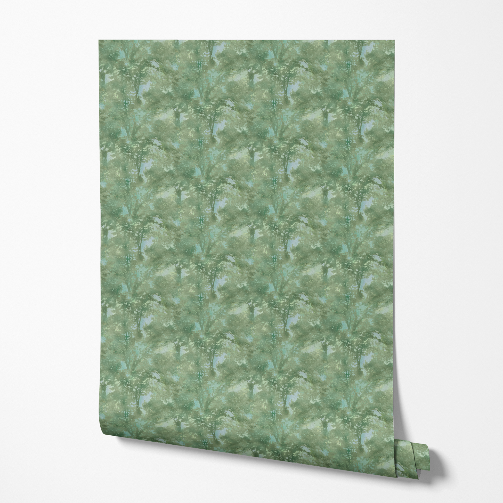 wallpaper roll mockup