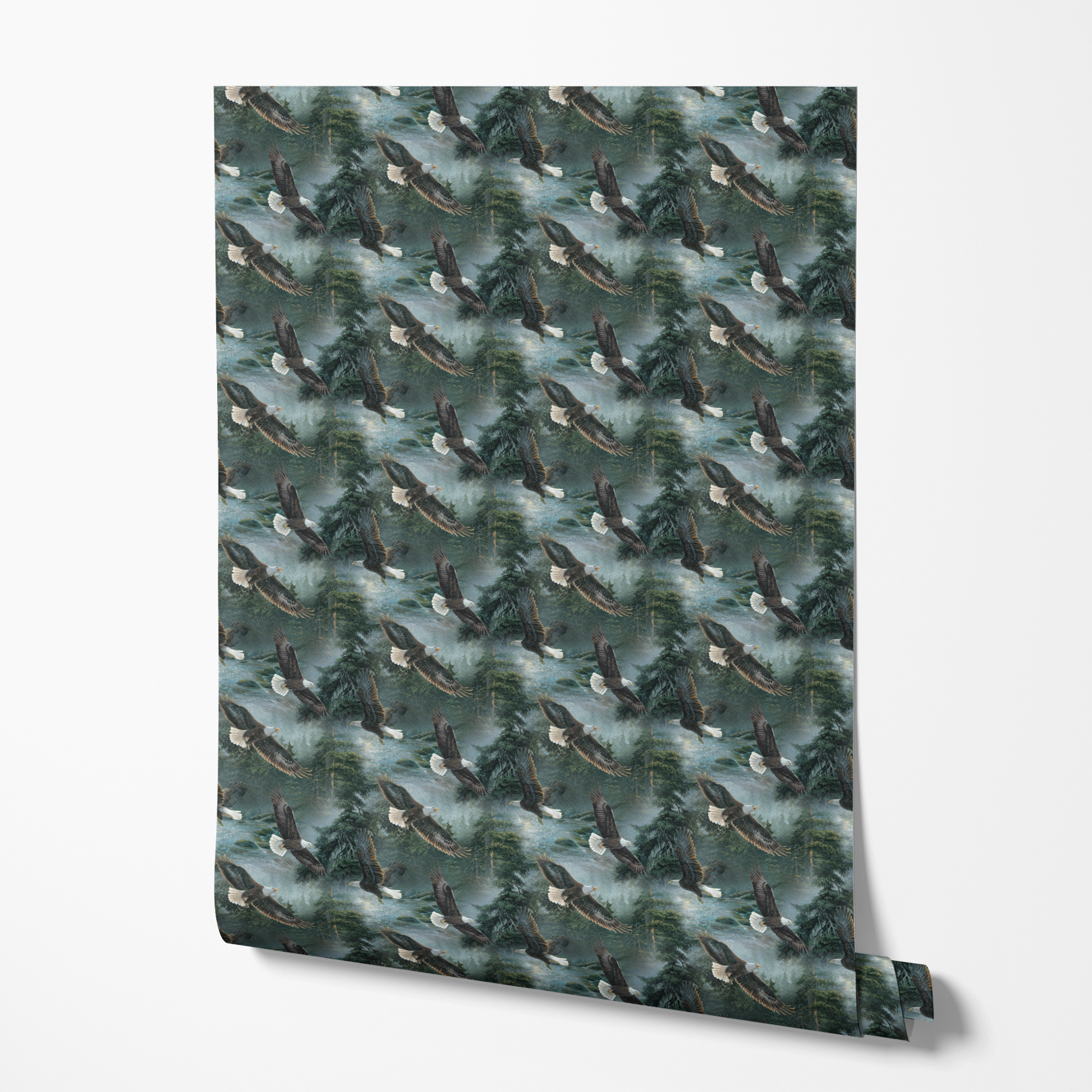 wallpaper roll mockup