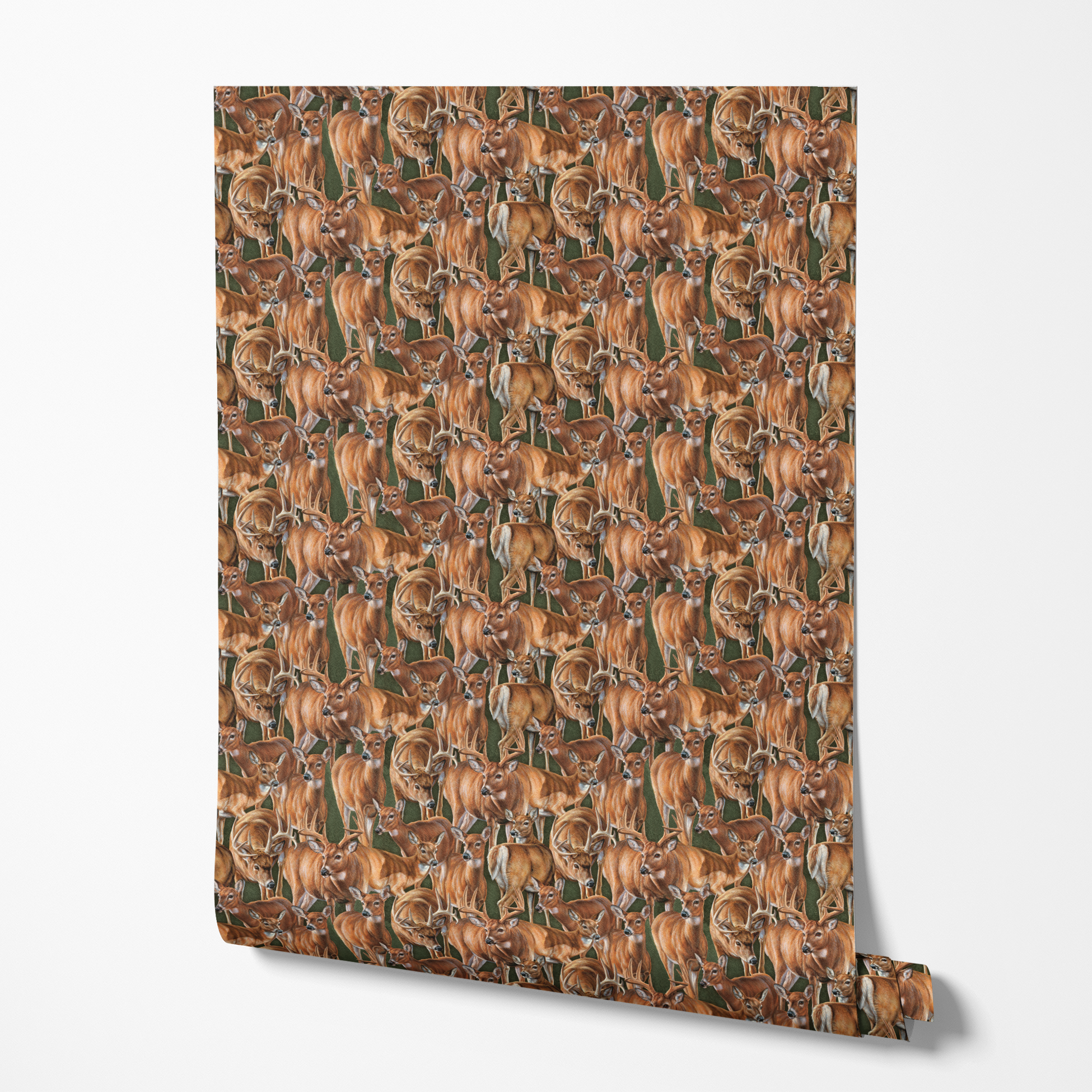 wallpaper roll mockup