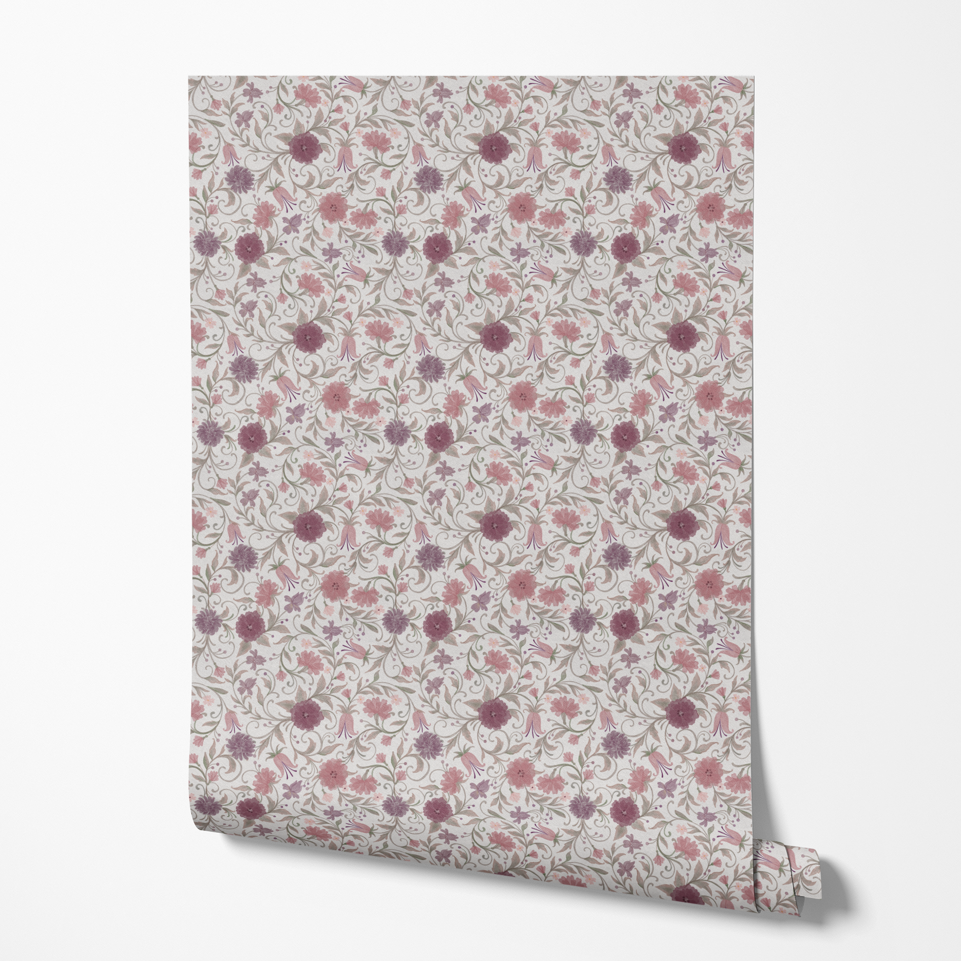 wallpaper roll mockup