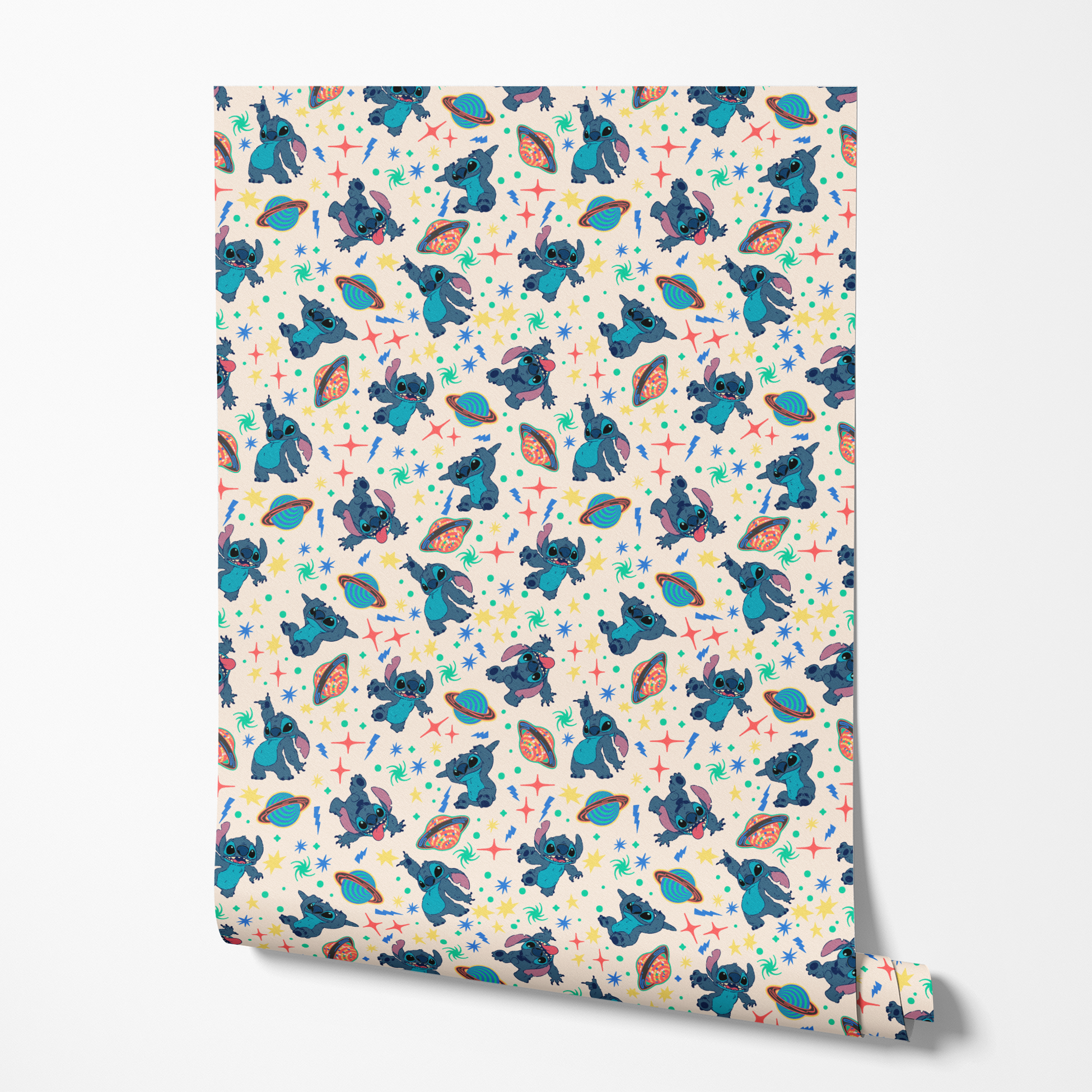 wallpaper roll mockup