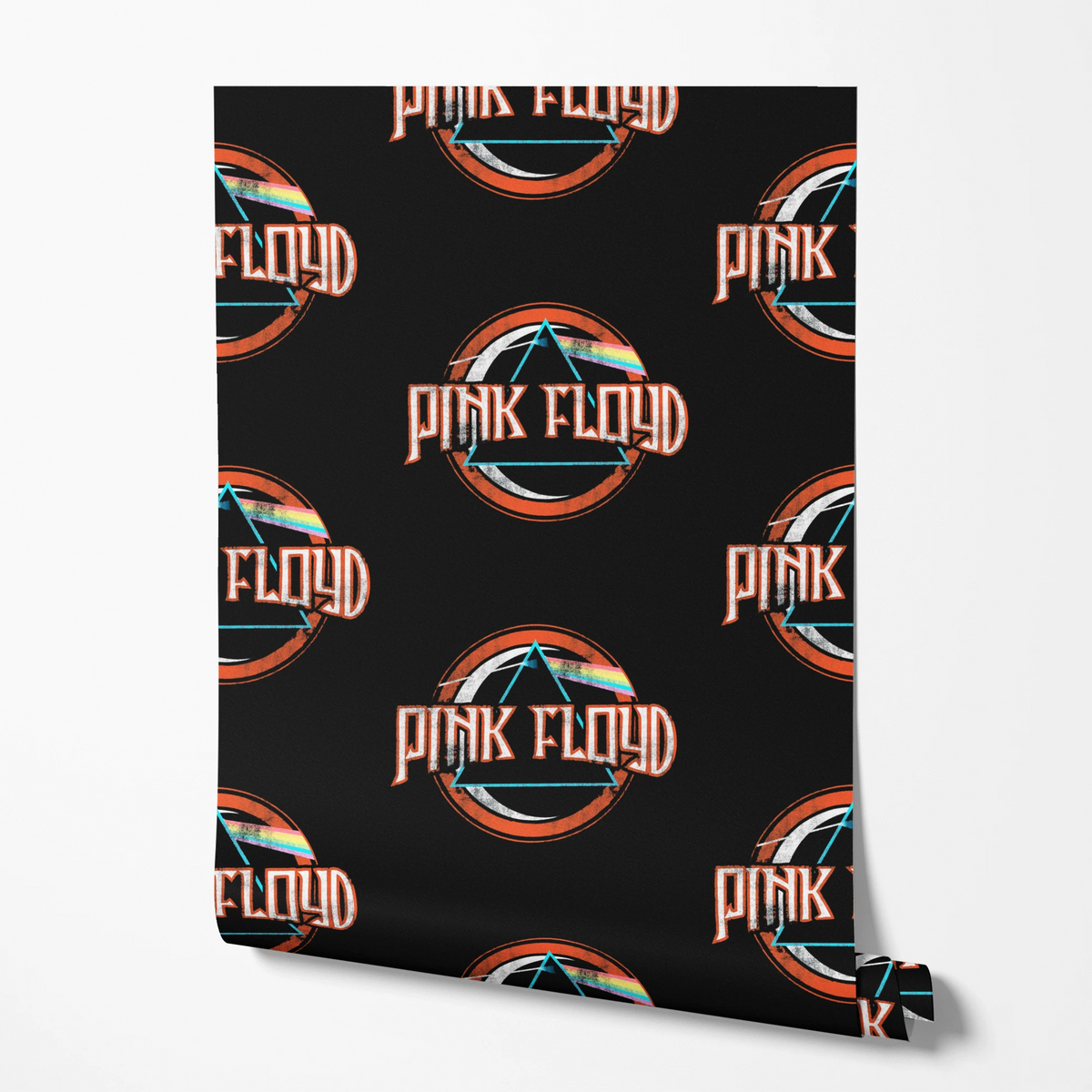 Pink Floyd Dark Side Badges Wallpaper