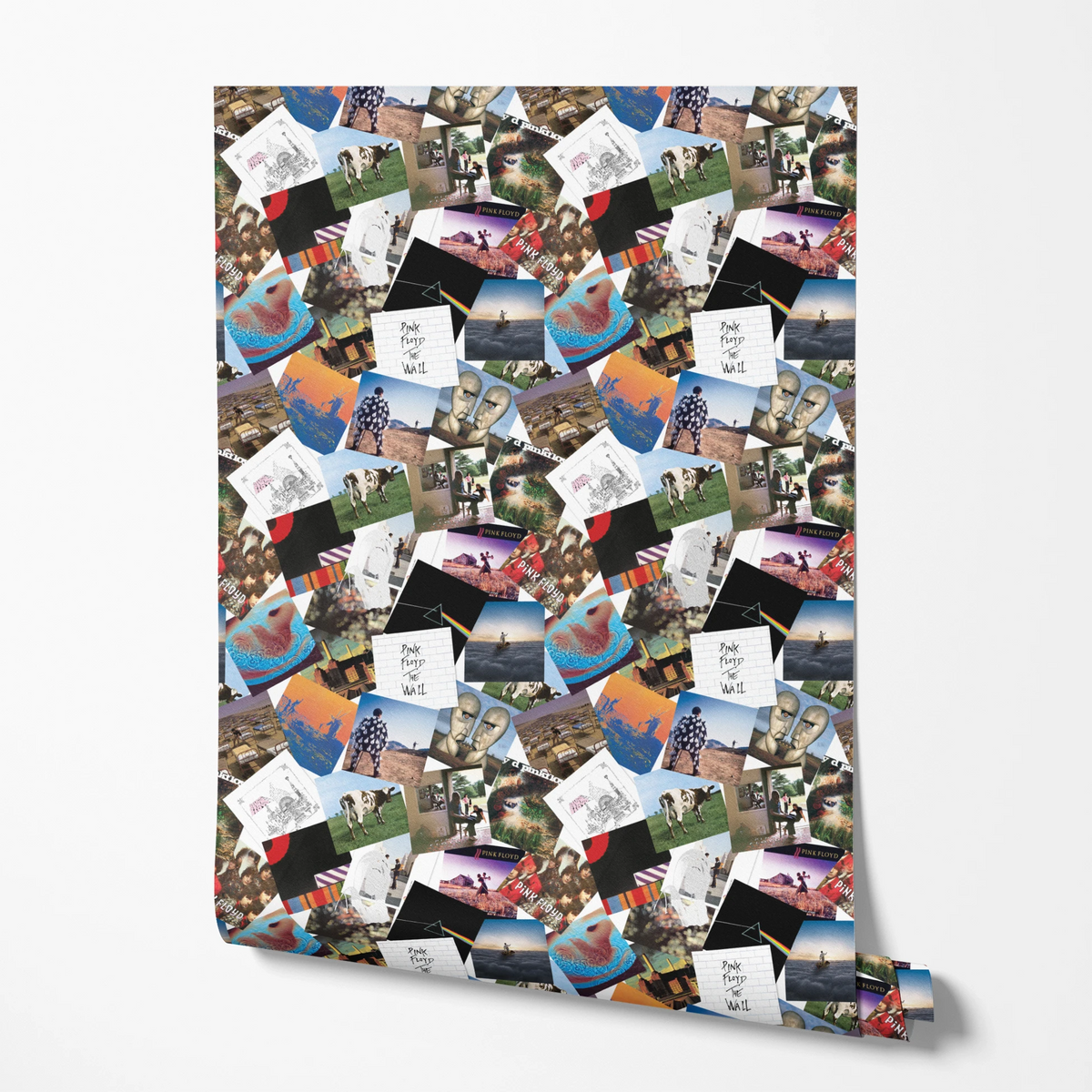 Pink Floyd Album Collage Wallpaper
