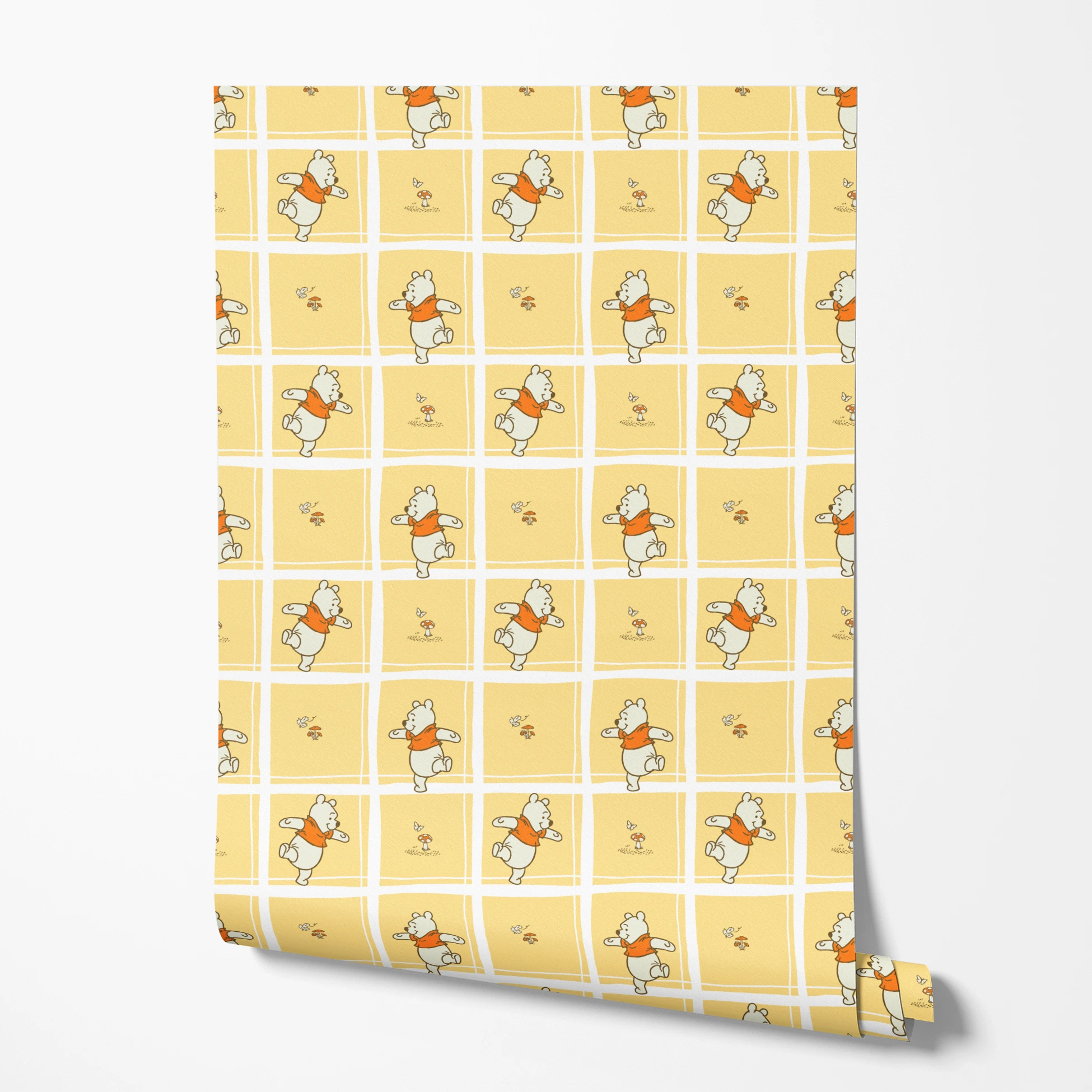 wallpaper roll mockup
