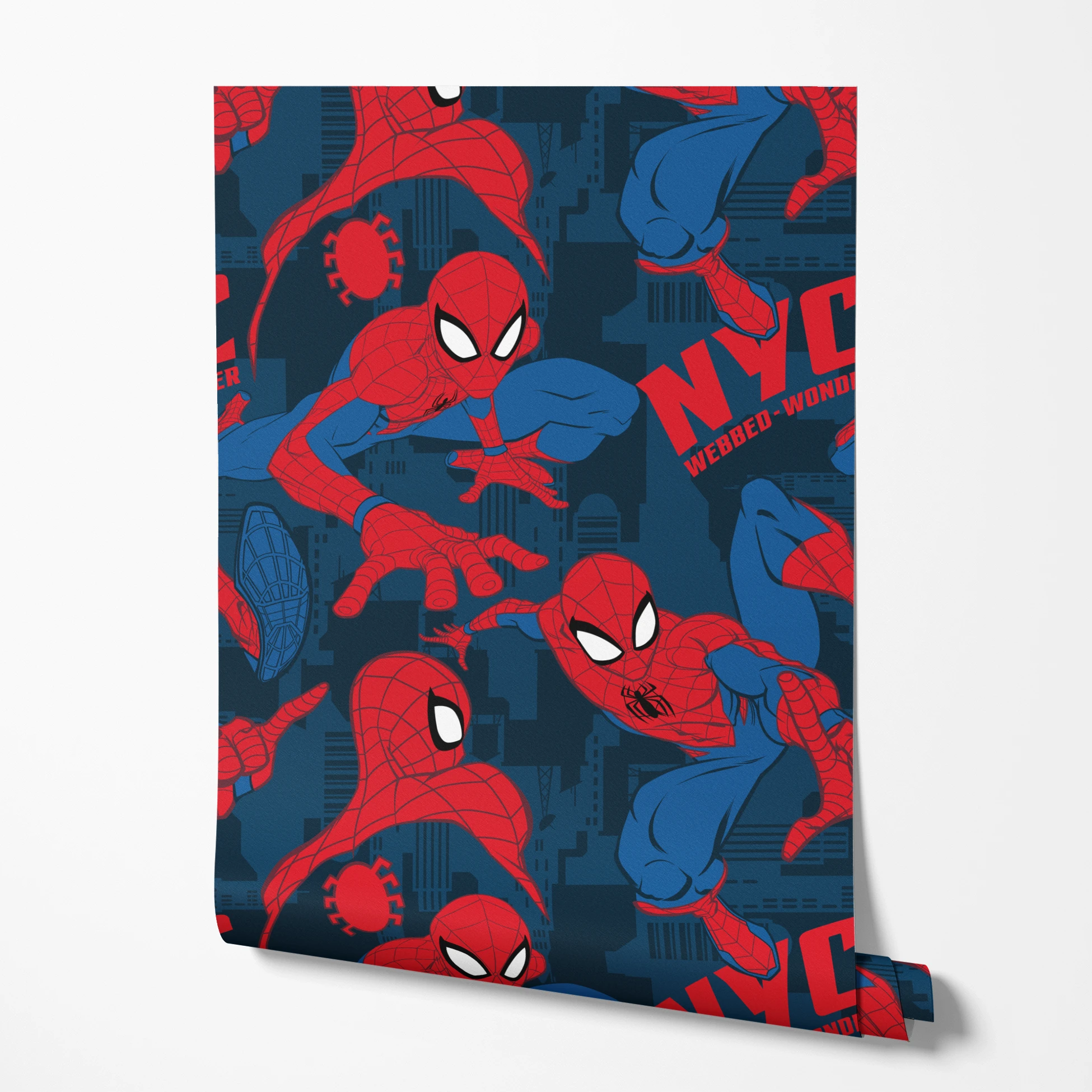 wallpaper roll mockup