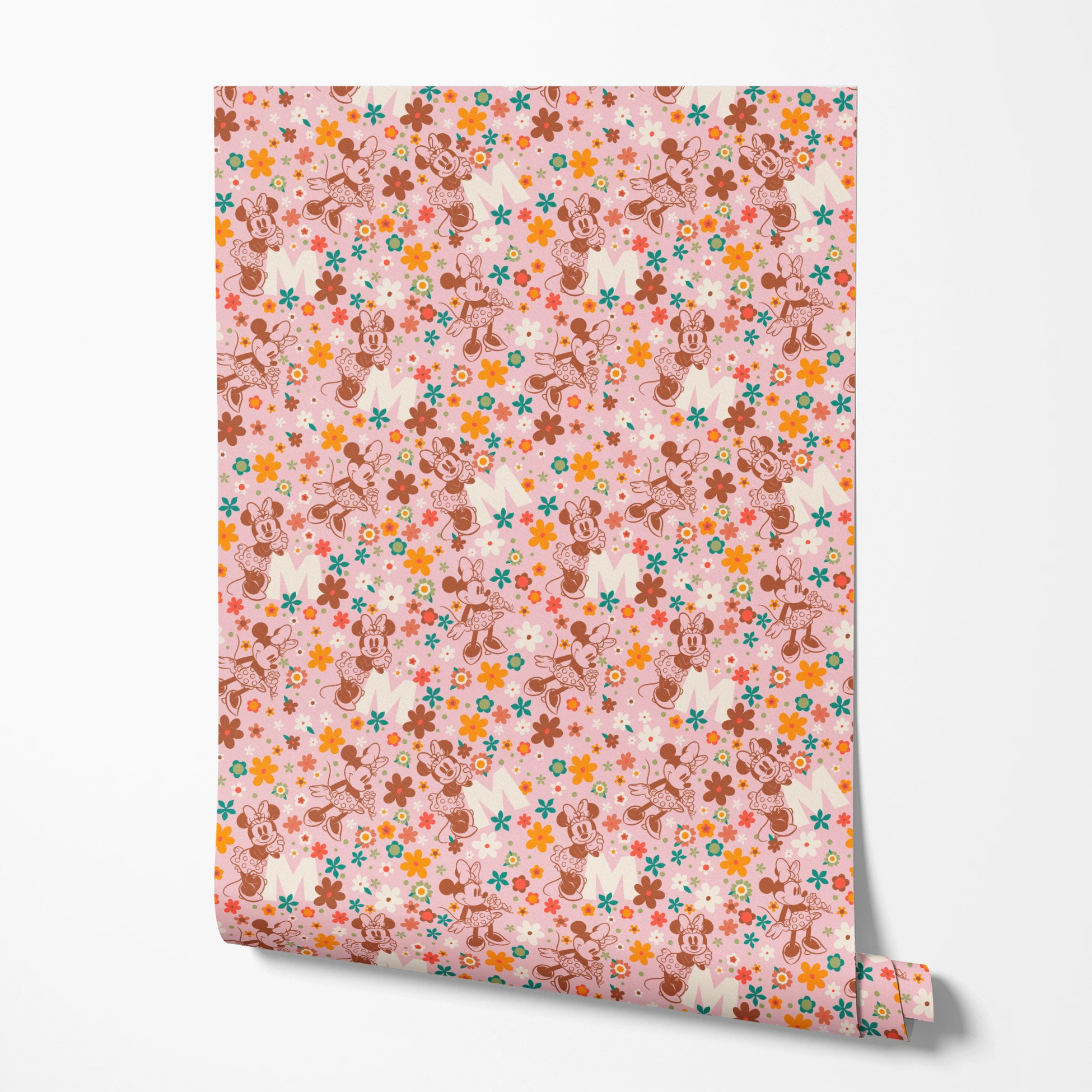 wallpaper roll mockup