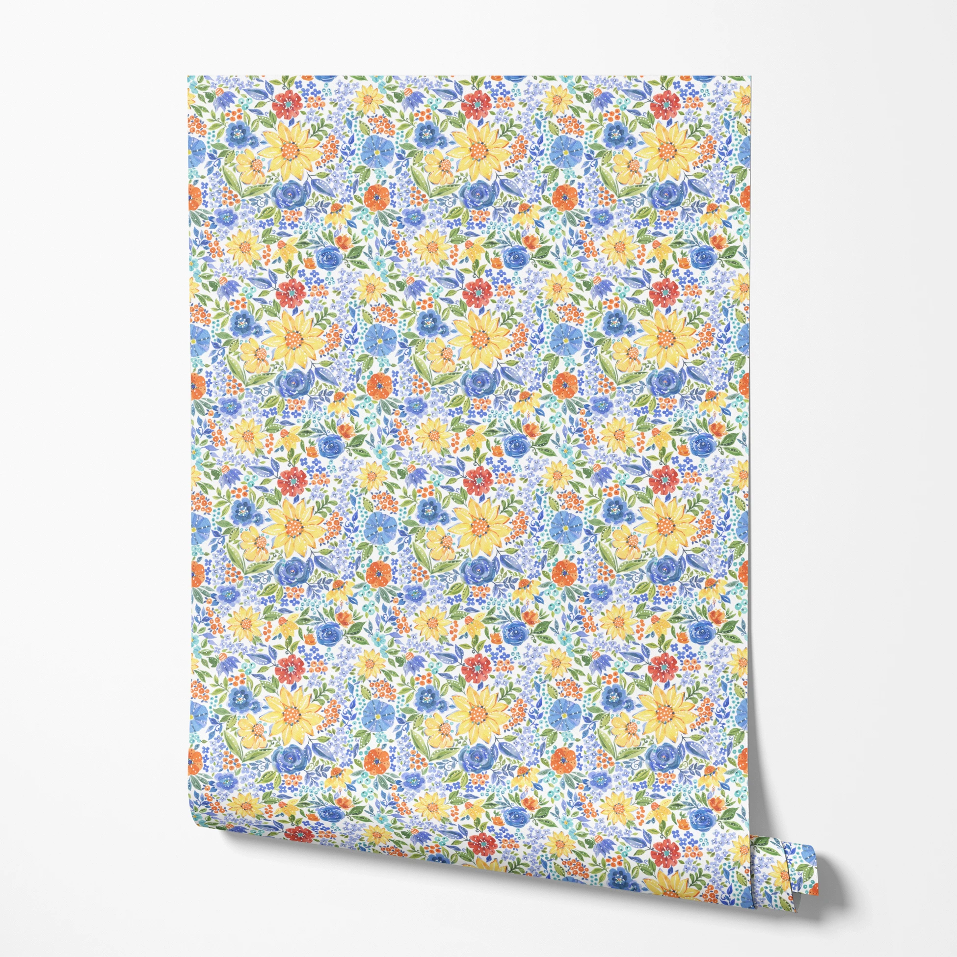 wallpaper roll mockup