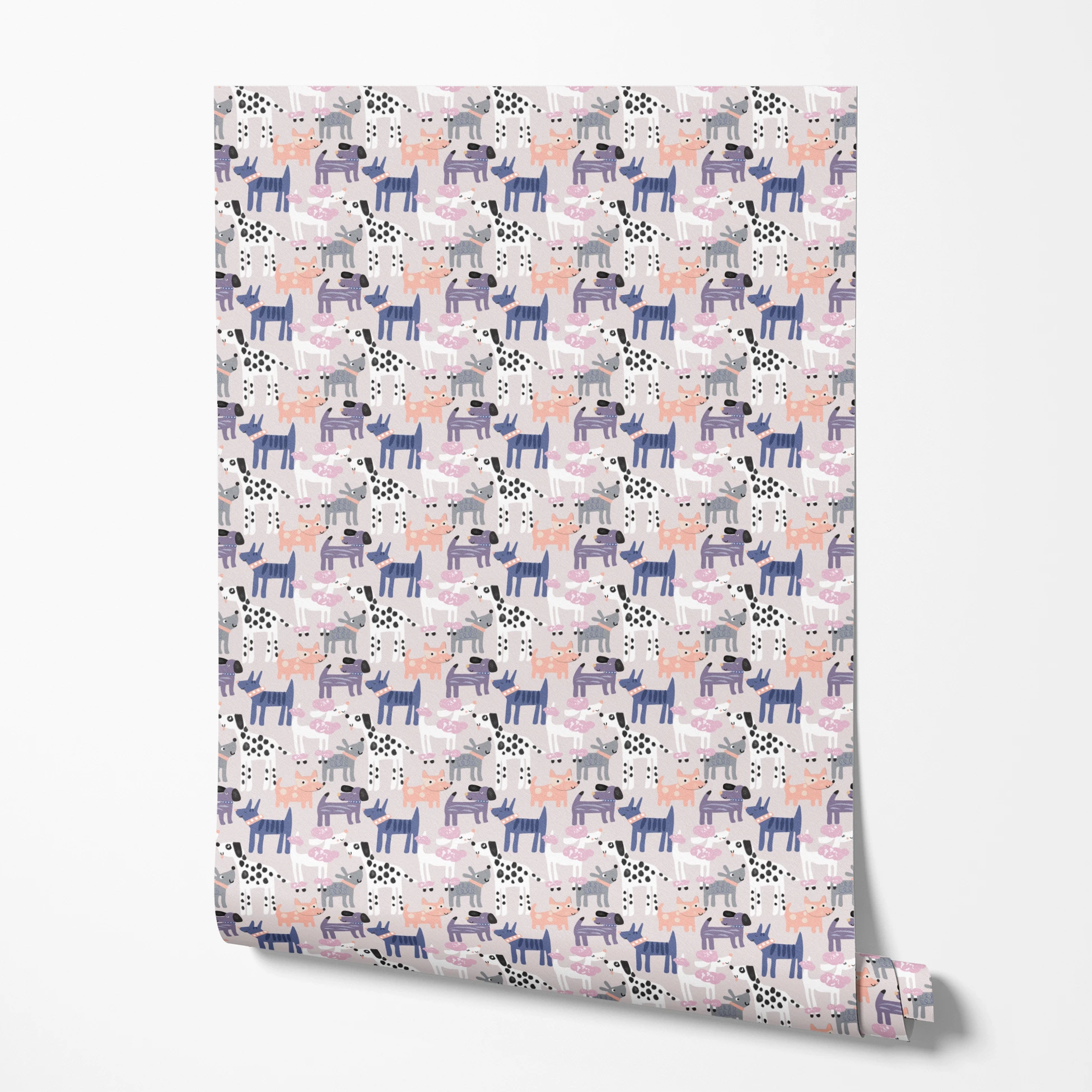 wallpaper roll mockup