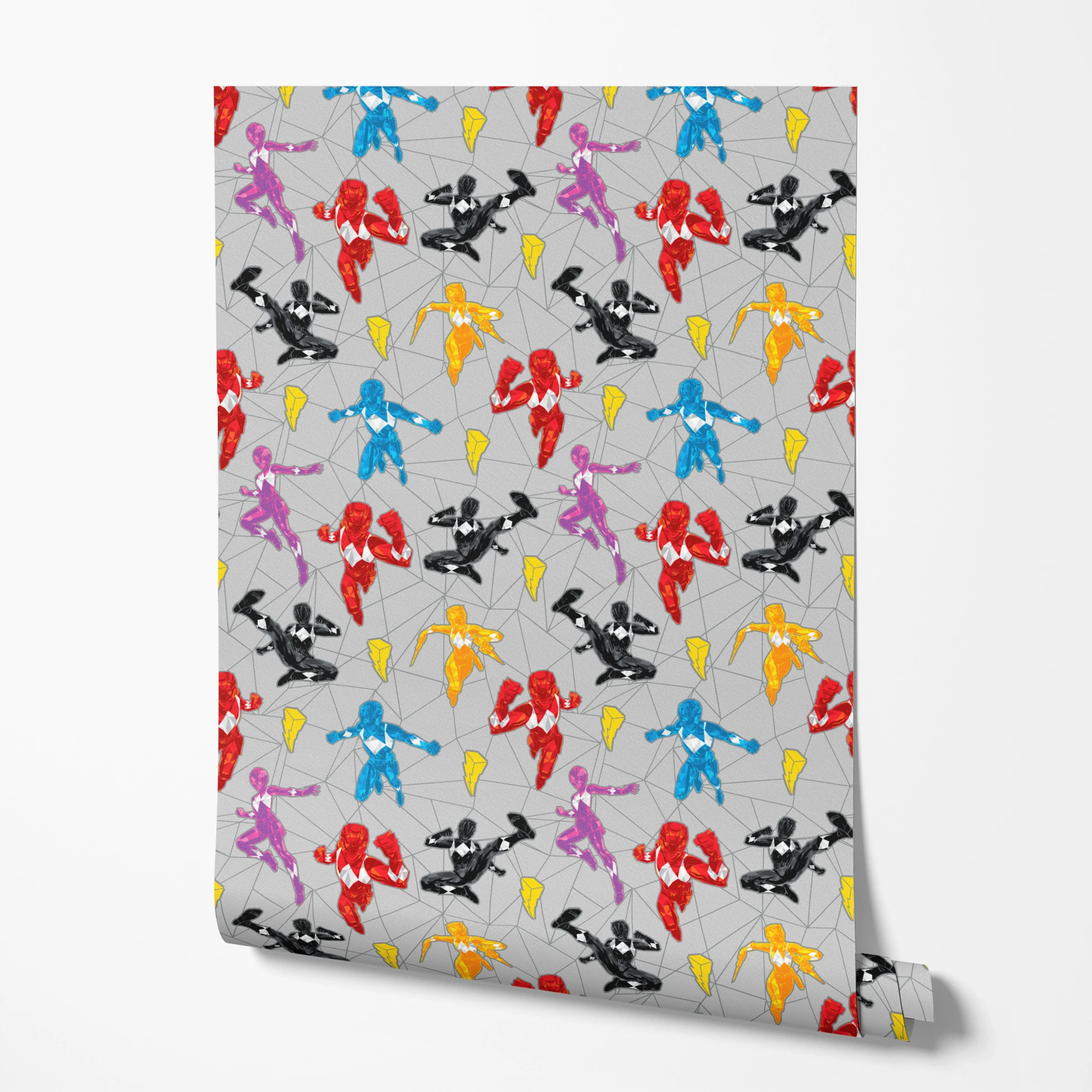 Hasbro Power Rangers Polygon Blast Wallpaper