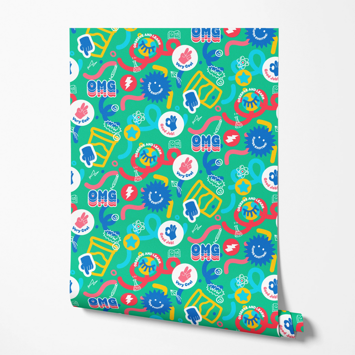 Hasbro Play-Doh Observe and Learn on Green Wallpaper