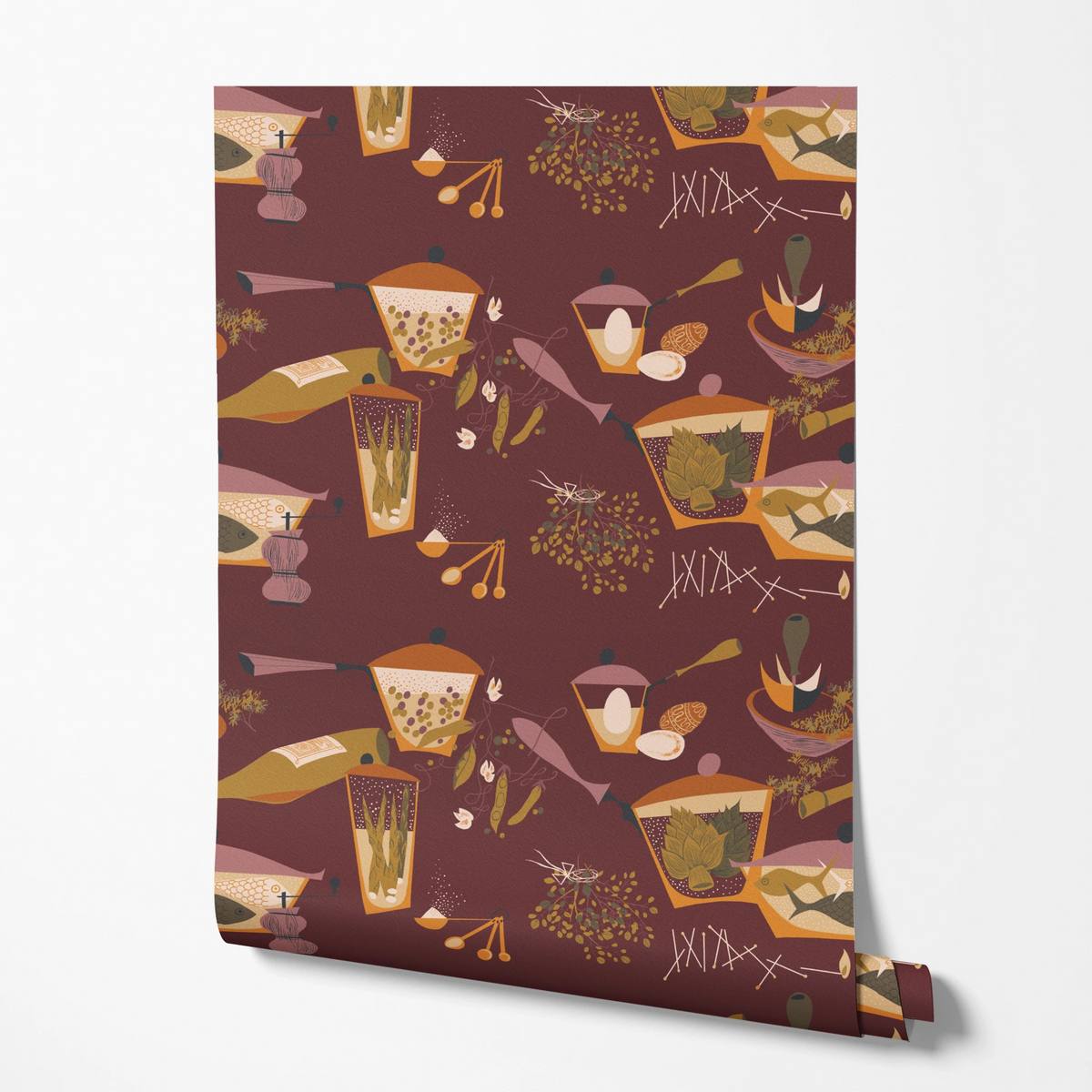Finley on Spice Wallpaper