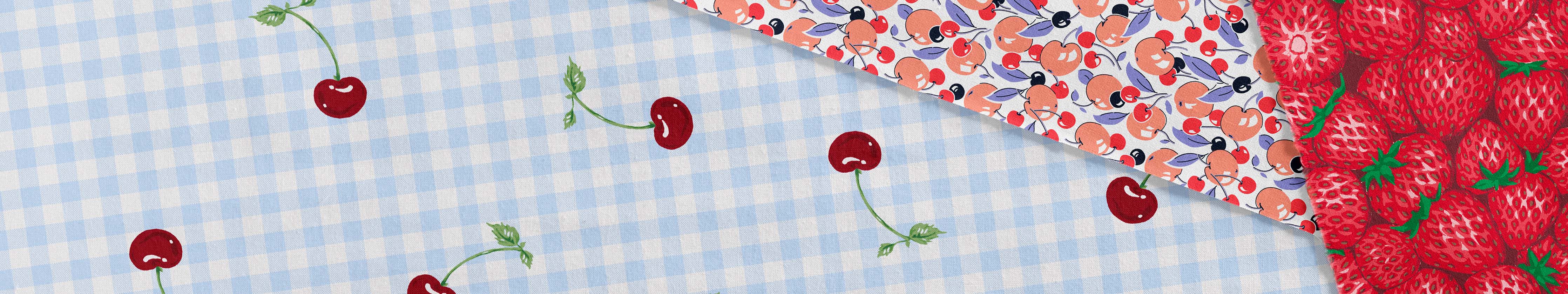 Cherries & Berries Fabric