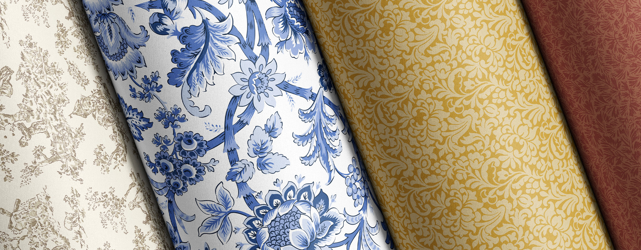 Vintage Floral Peel & Stick Wallpaper