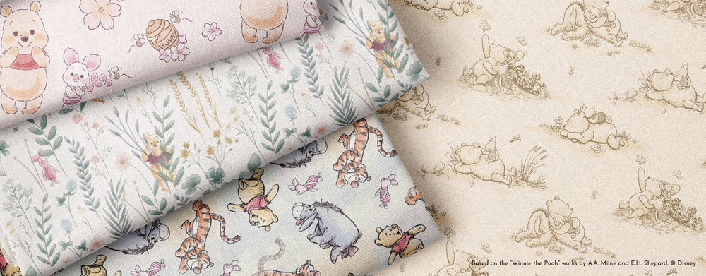 Disney Winnie the Pooh Fabric by the Yard | Shop Fabric Online