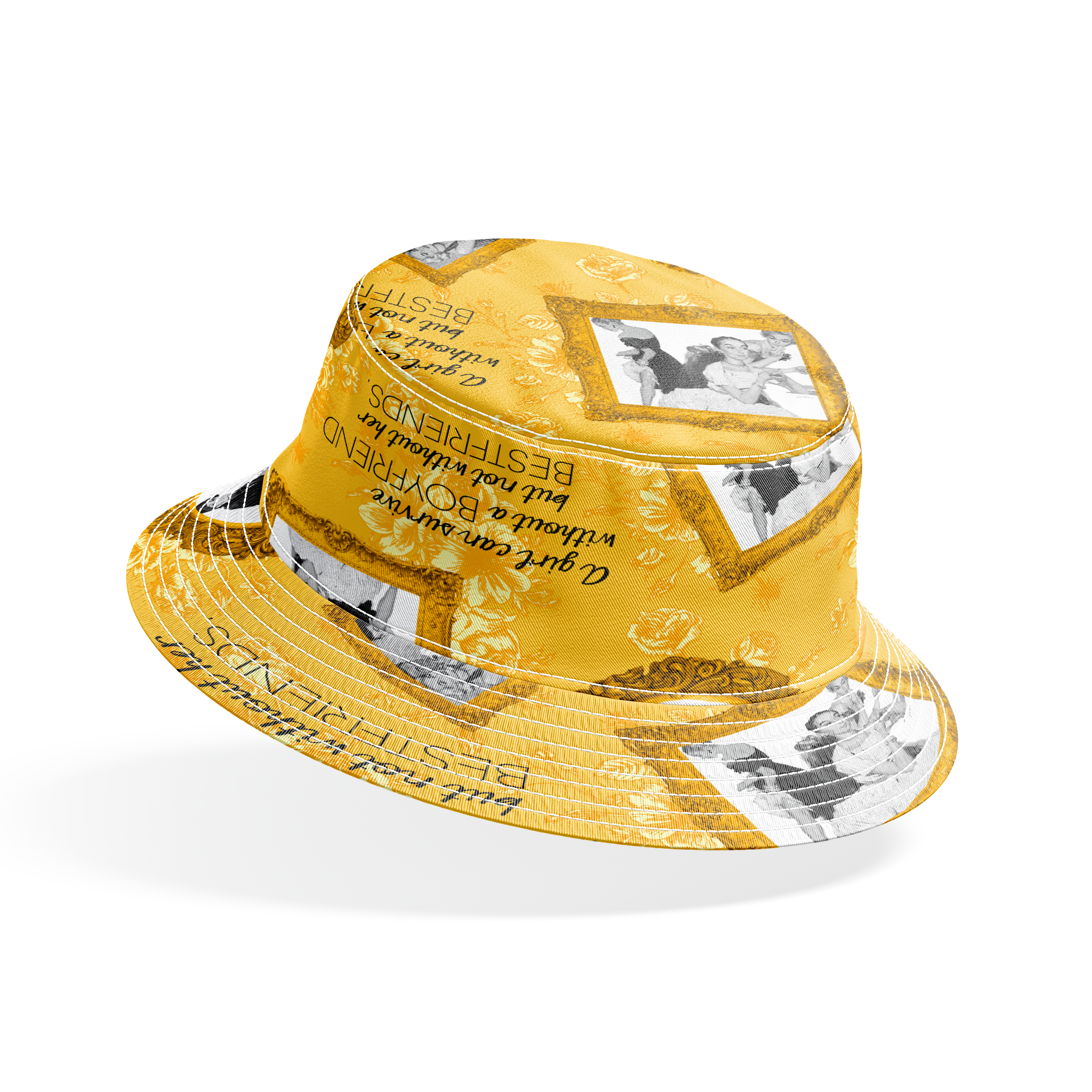  bucket hat mockup