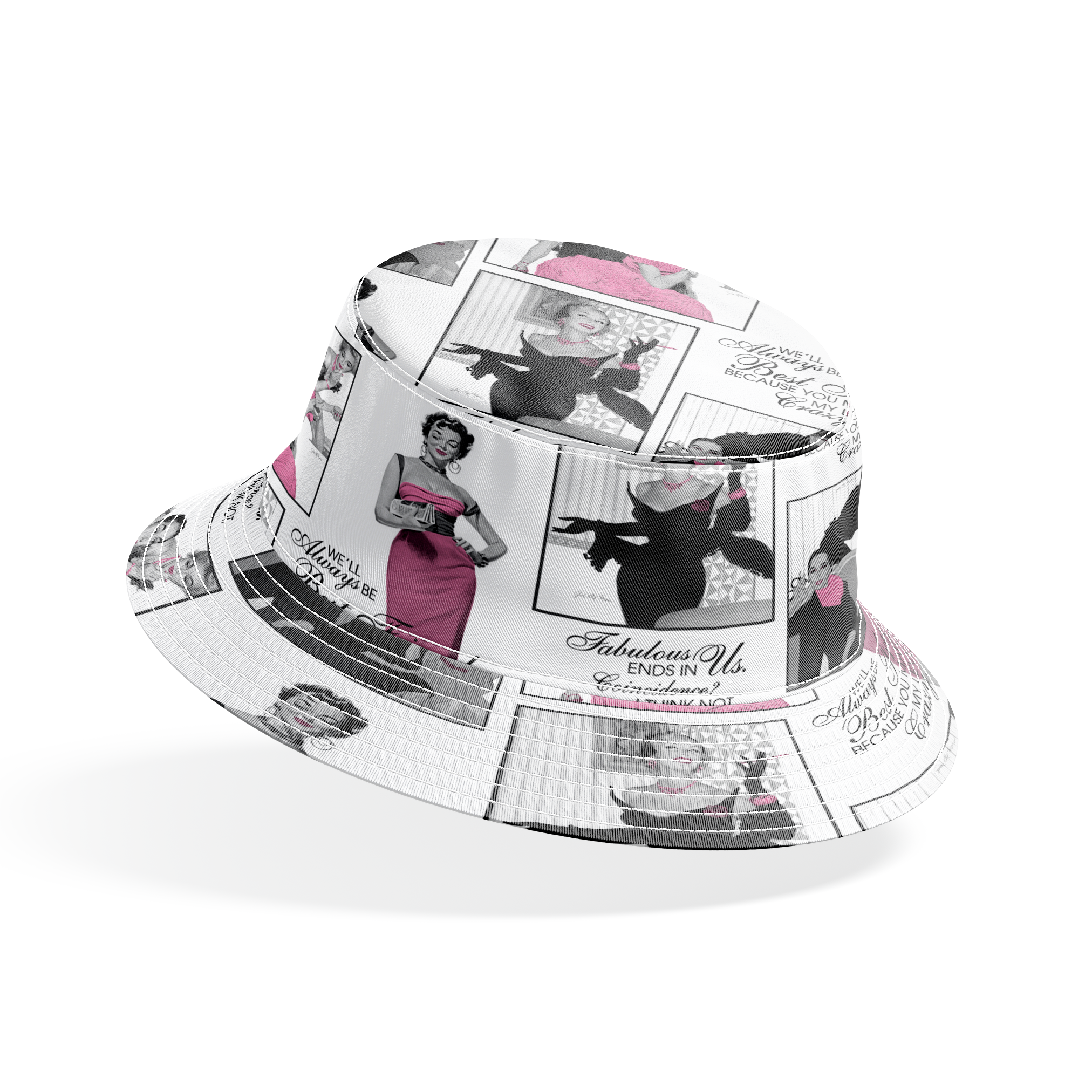  bucket hat mockup