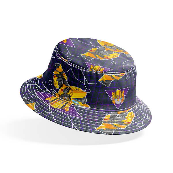 Hasbro Transformers Robot Grid | Fabric by the Yard