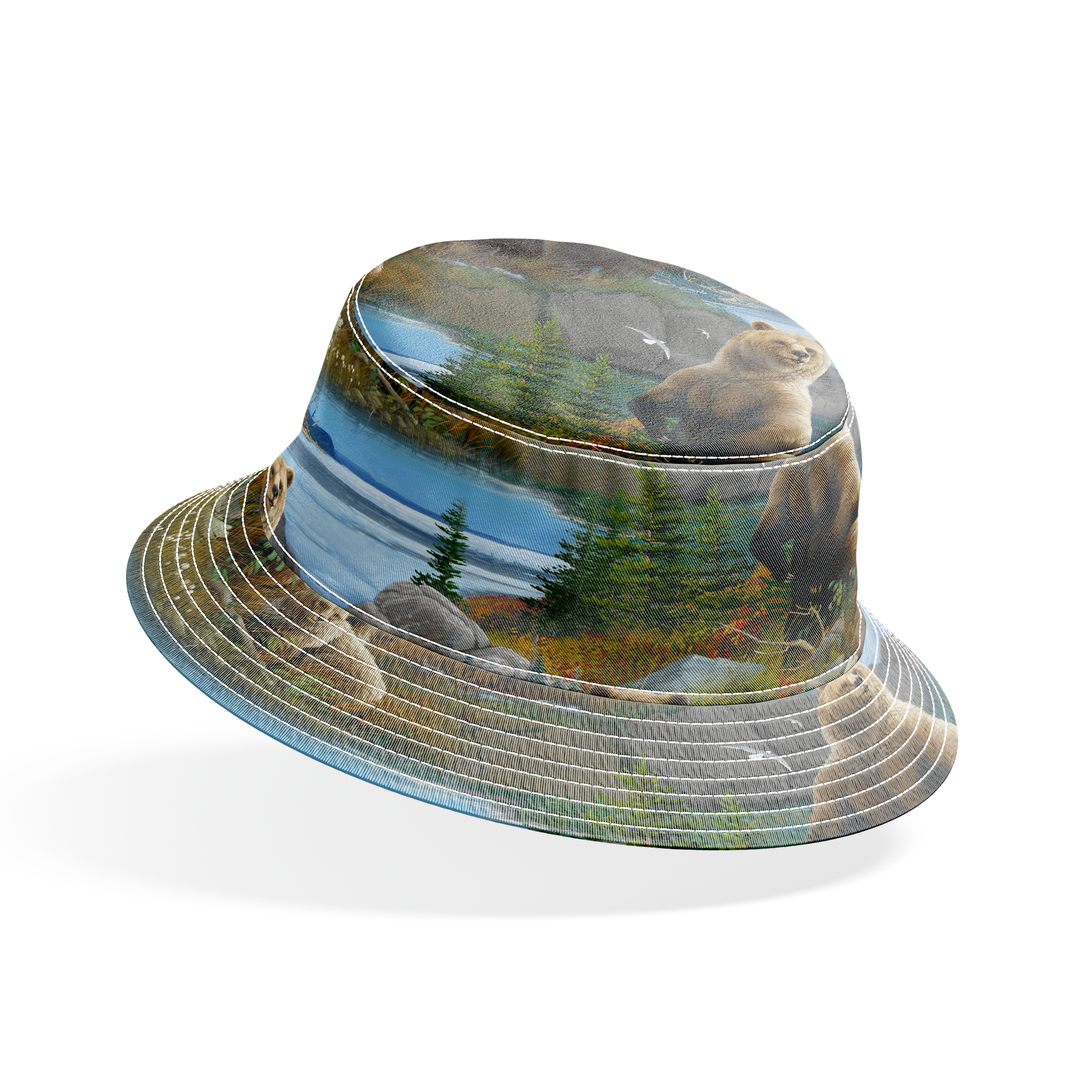  bucket hat mockup