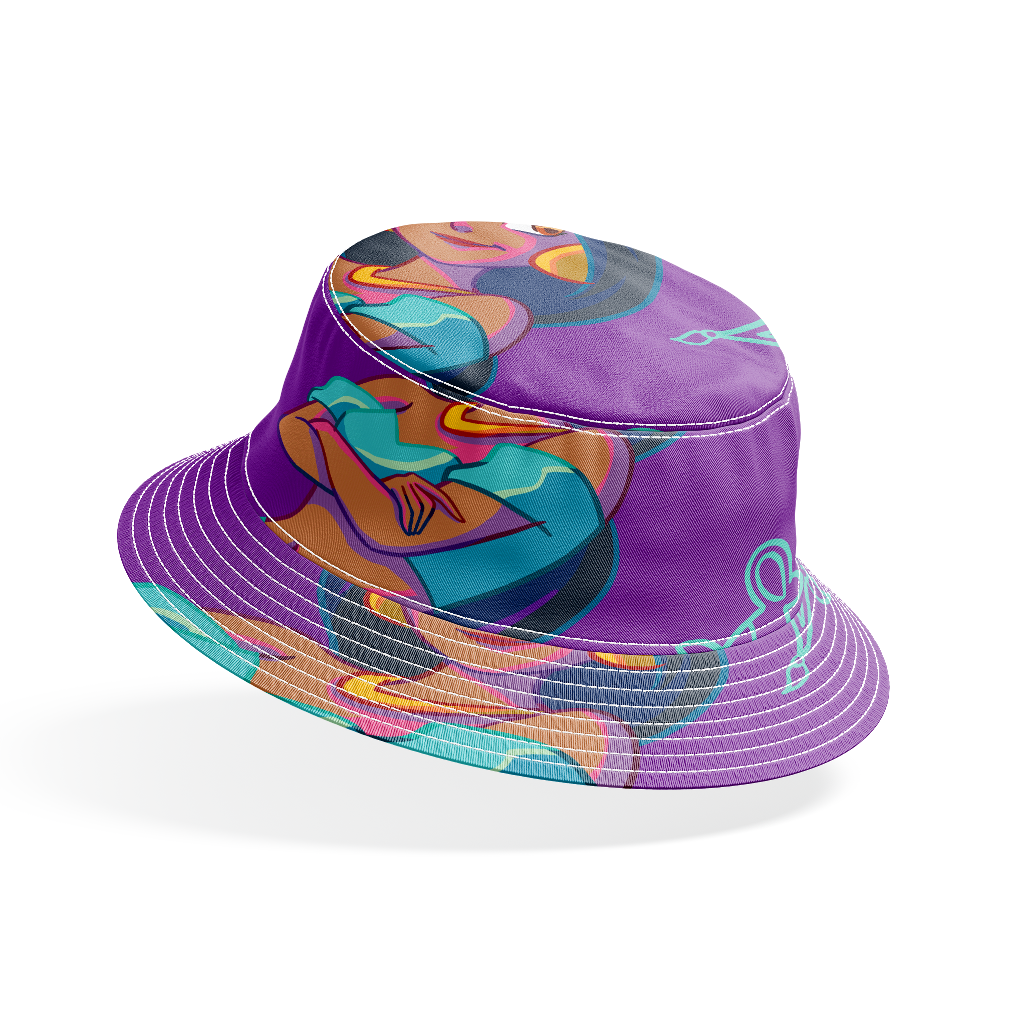  bucket hat mockup