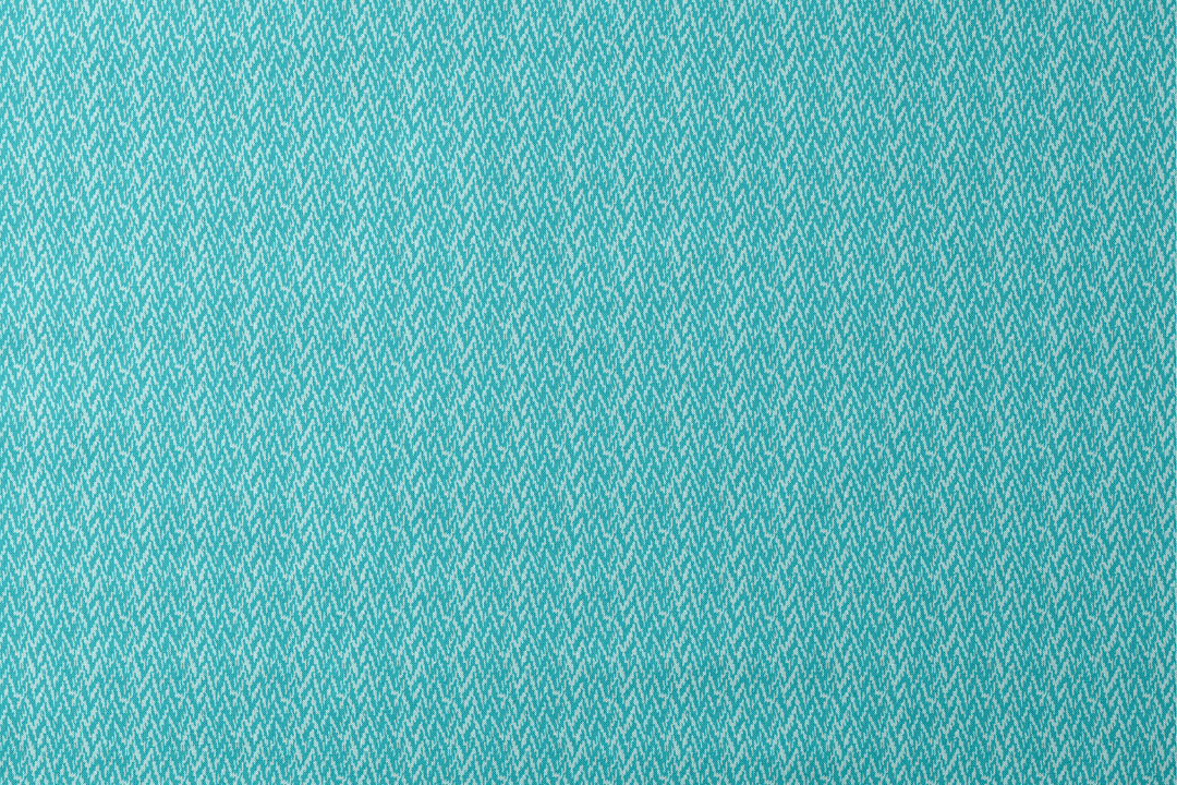 Turquoise and light blue abstract pattern with irregular vertical brush-like streaks designs flat mockup