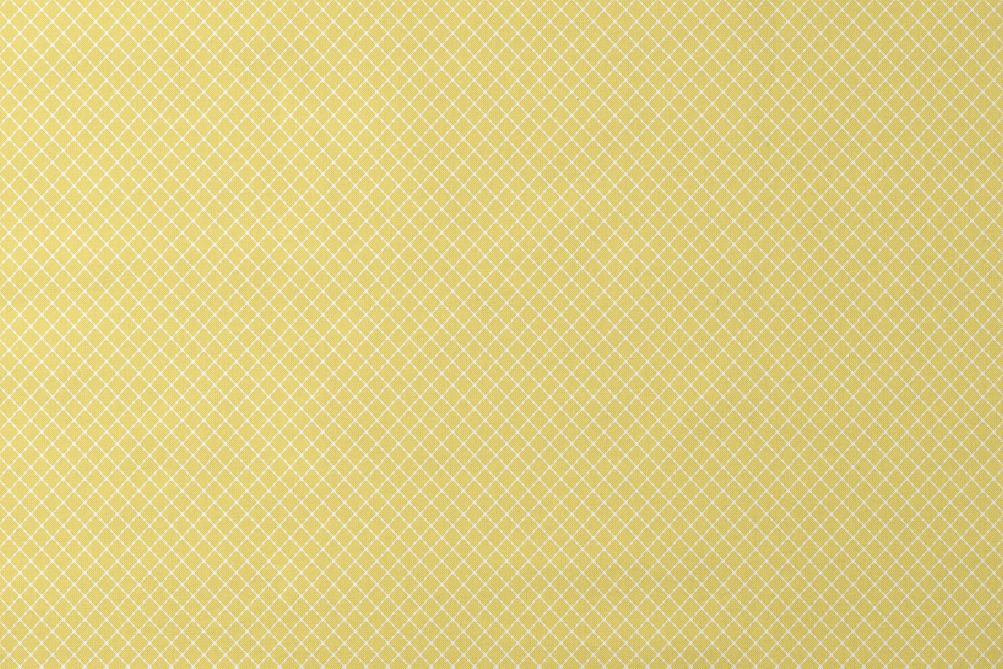Yellow quatrefoil pattern on white background with Moroccan tile inspired design designs flat mockup