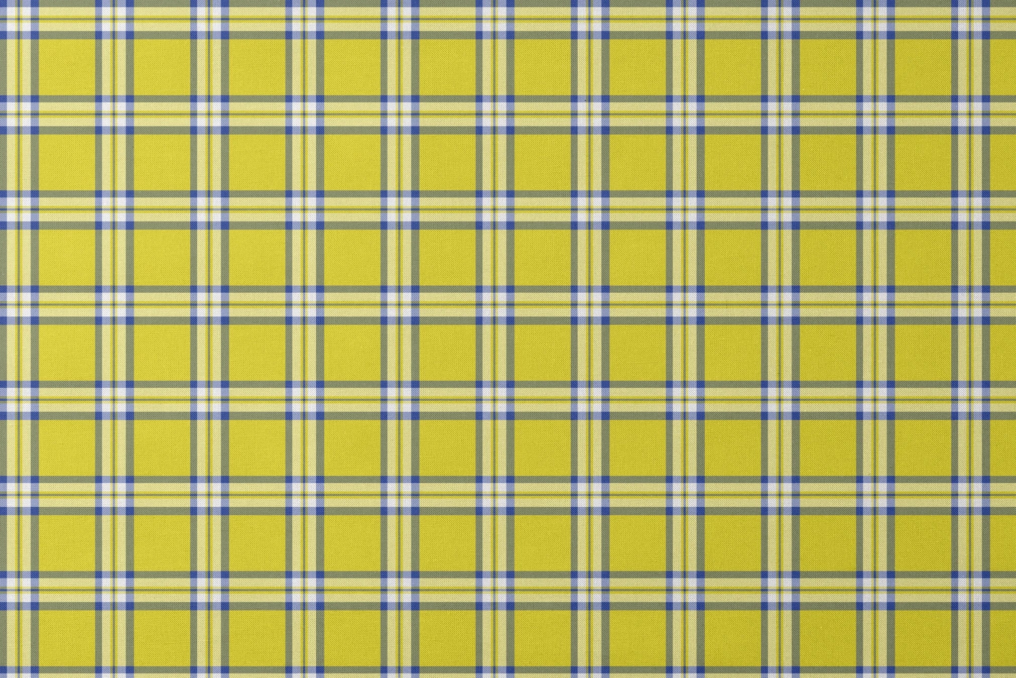 Officially licensed Clueless yellow plaid with white, olive green, and blue stripes, inspired by Cher Horowitz’s iconic outfit. designs flat mockup