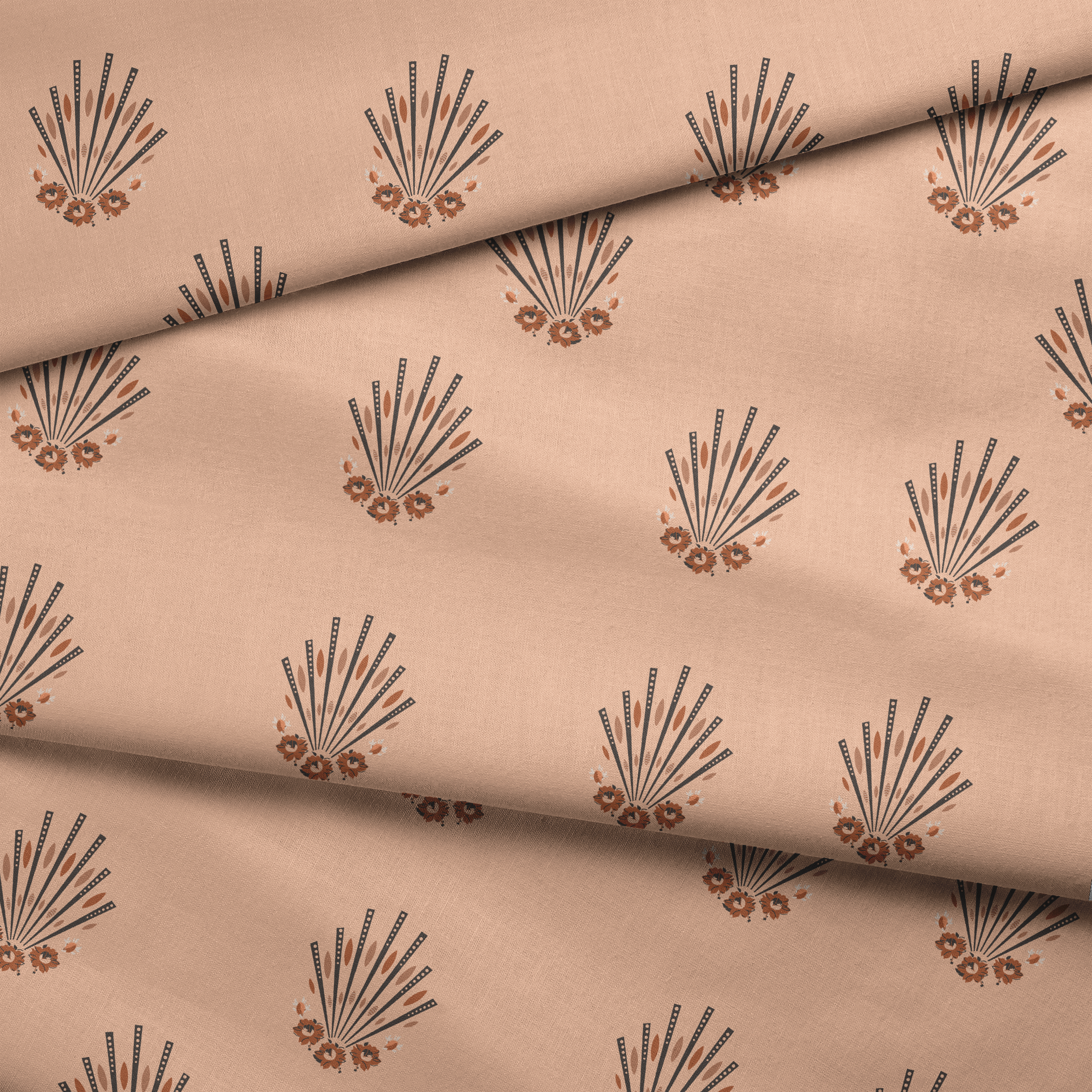  fabric fold mockup
