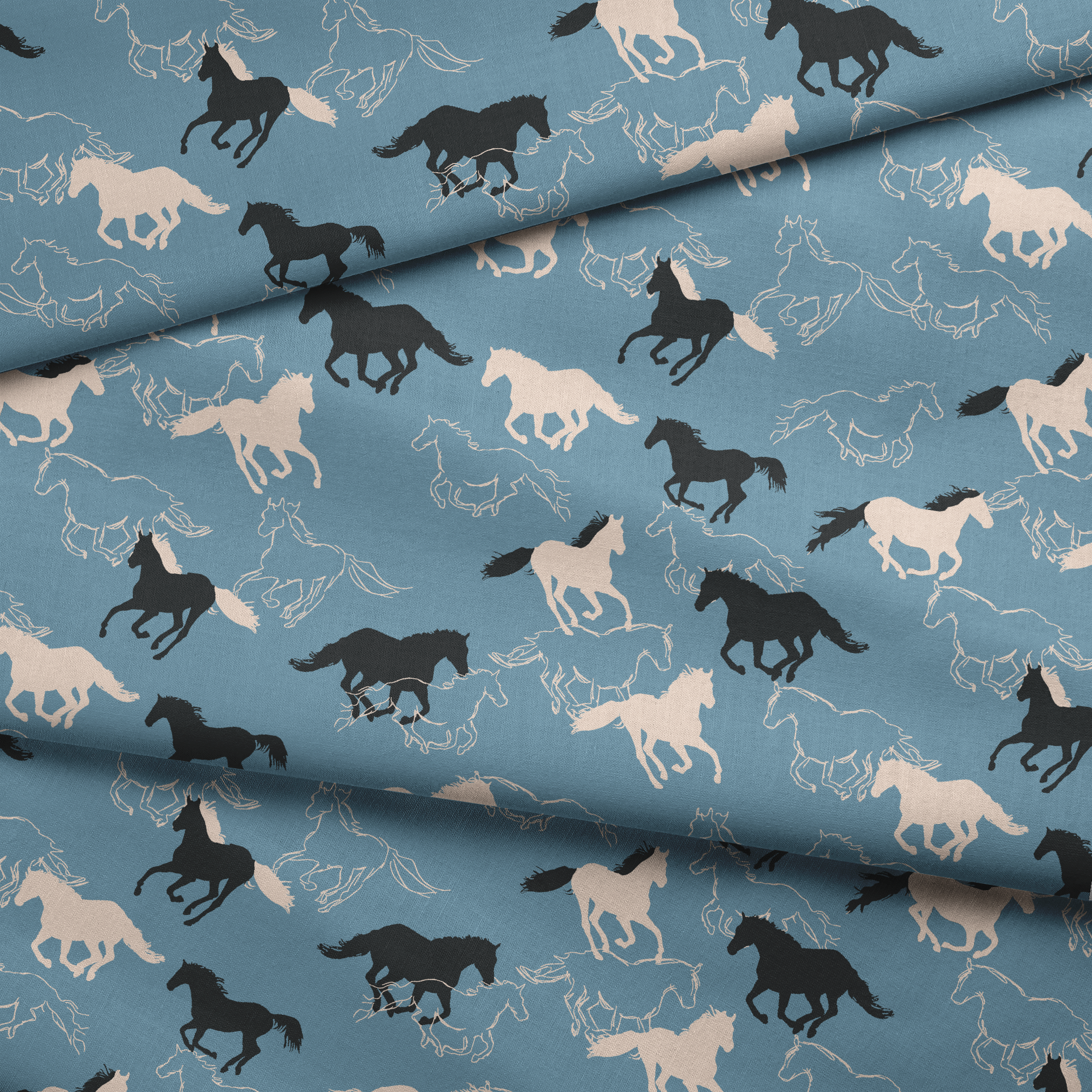 fabric fold mockup