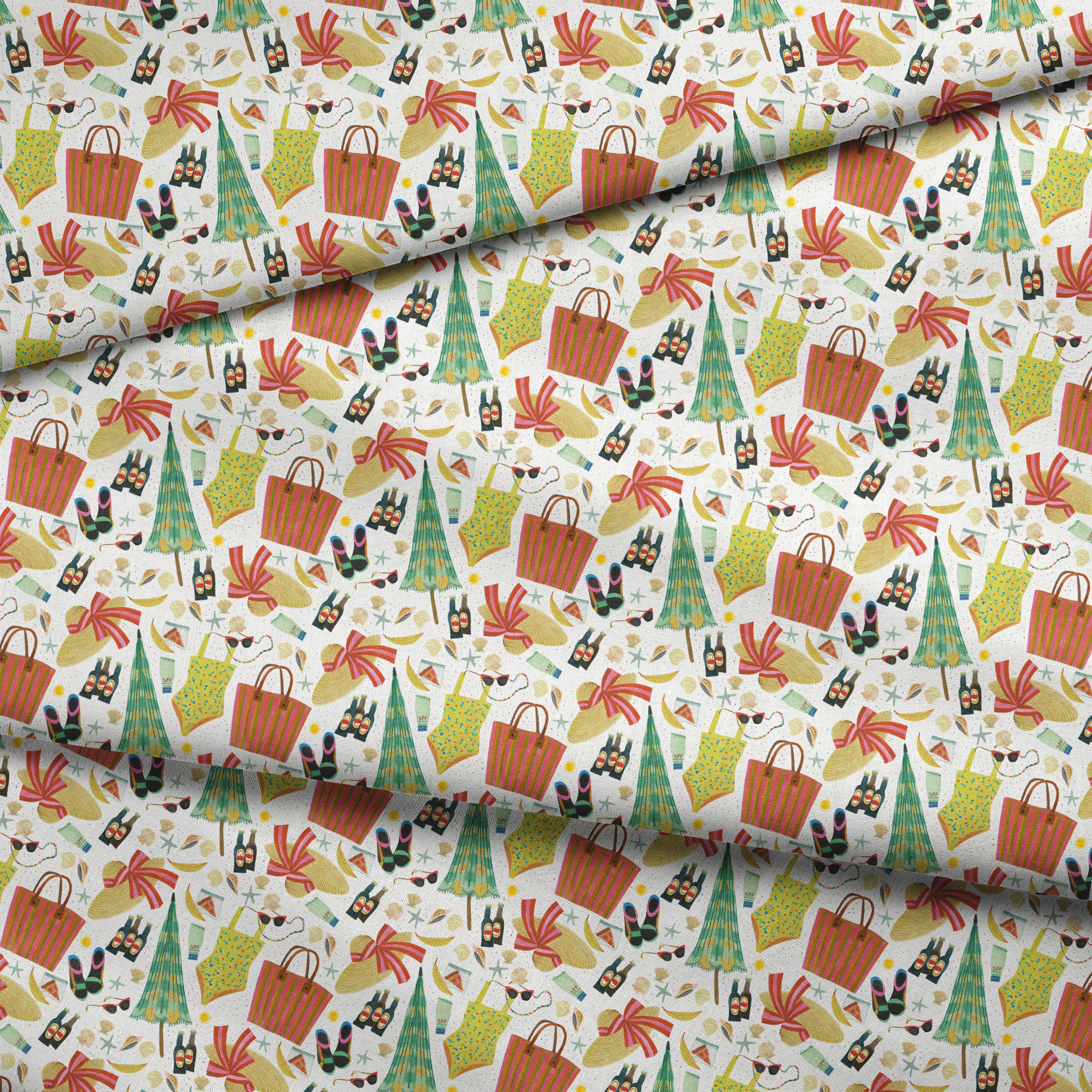  fabric fold mockup