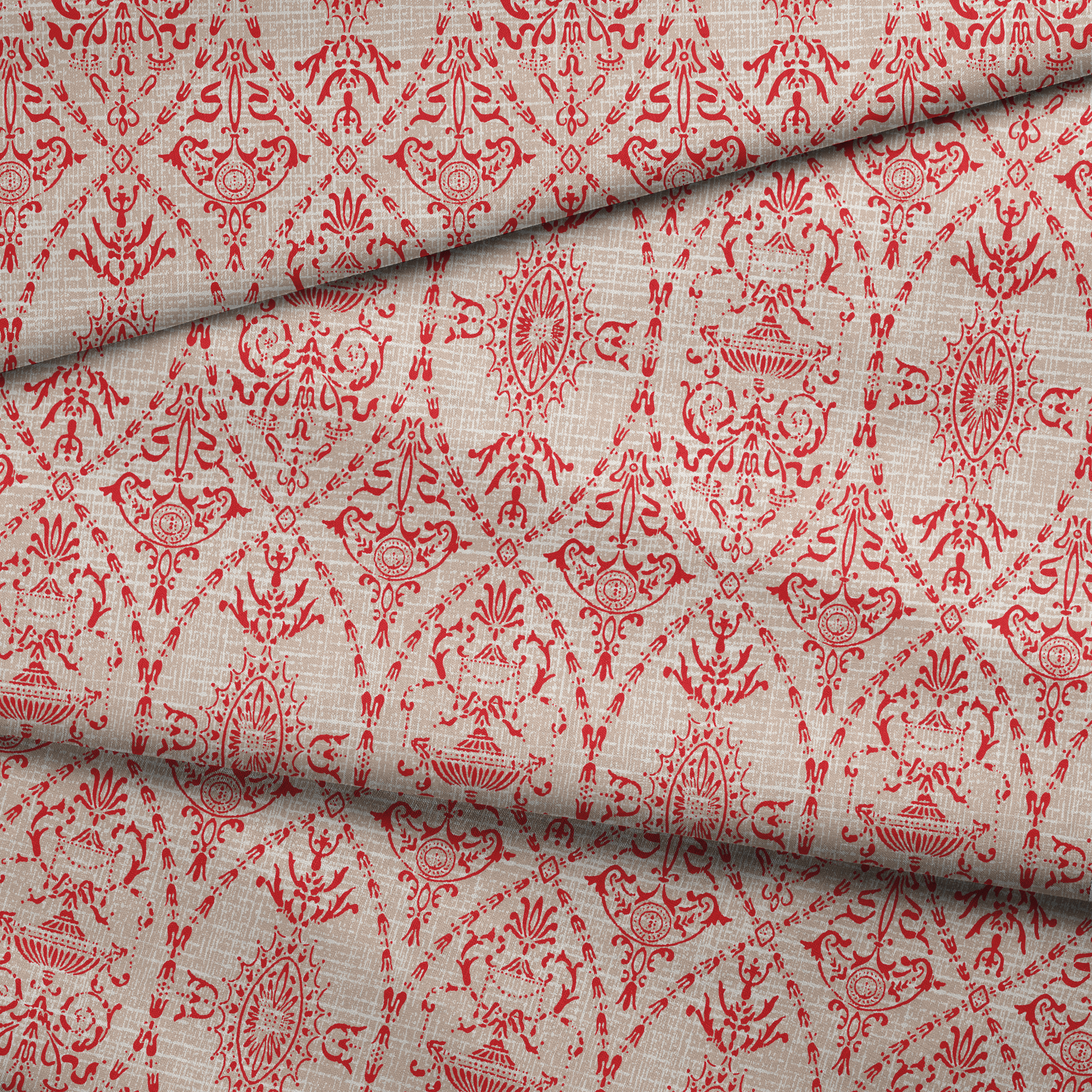  fabric fold mockup