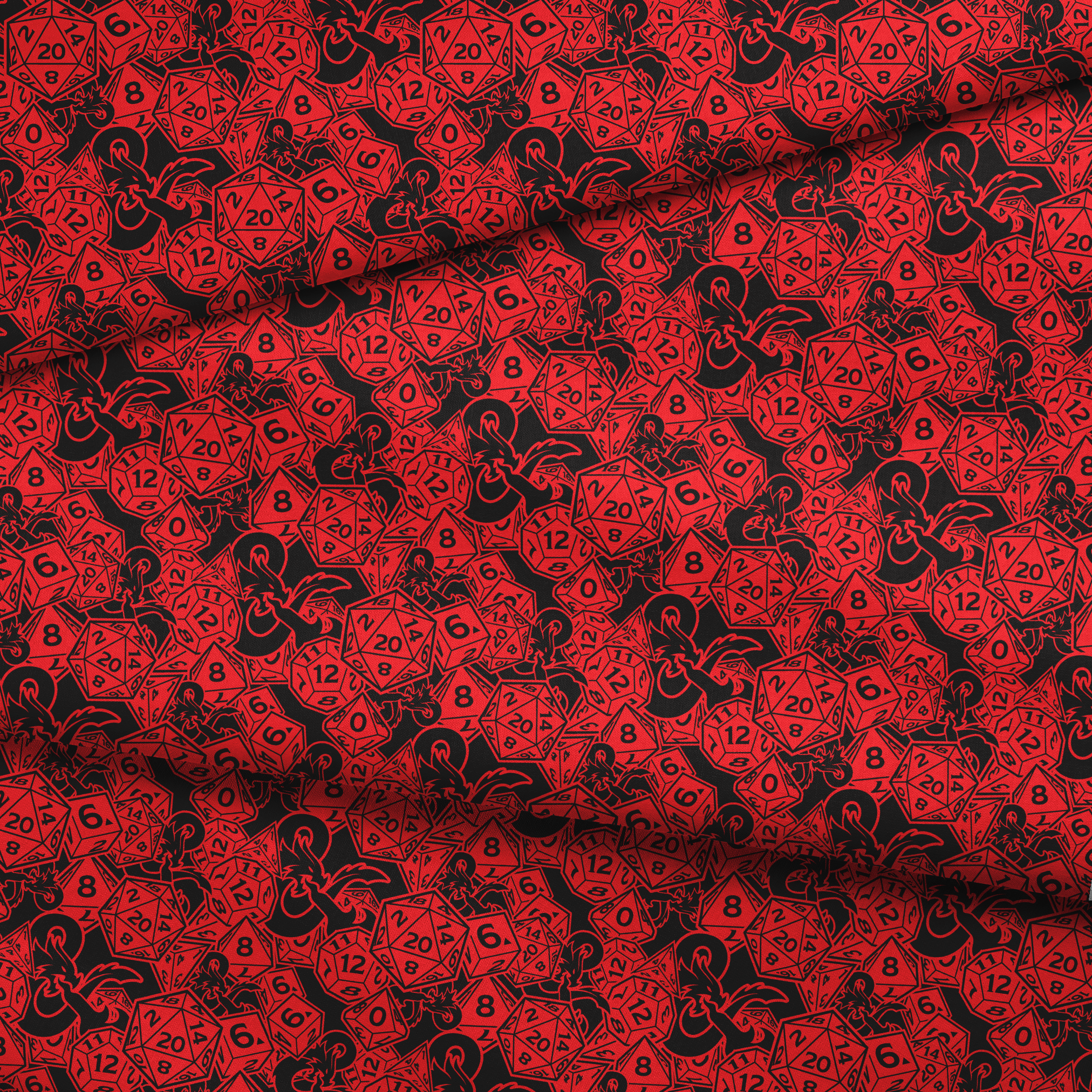  fabric fold mockup