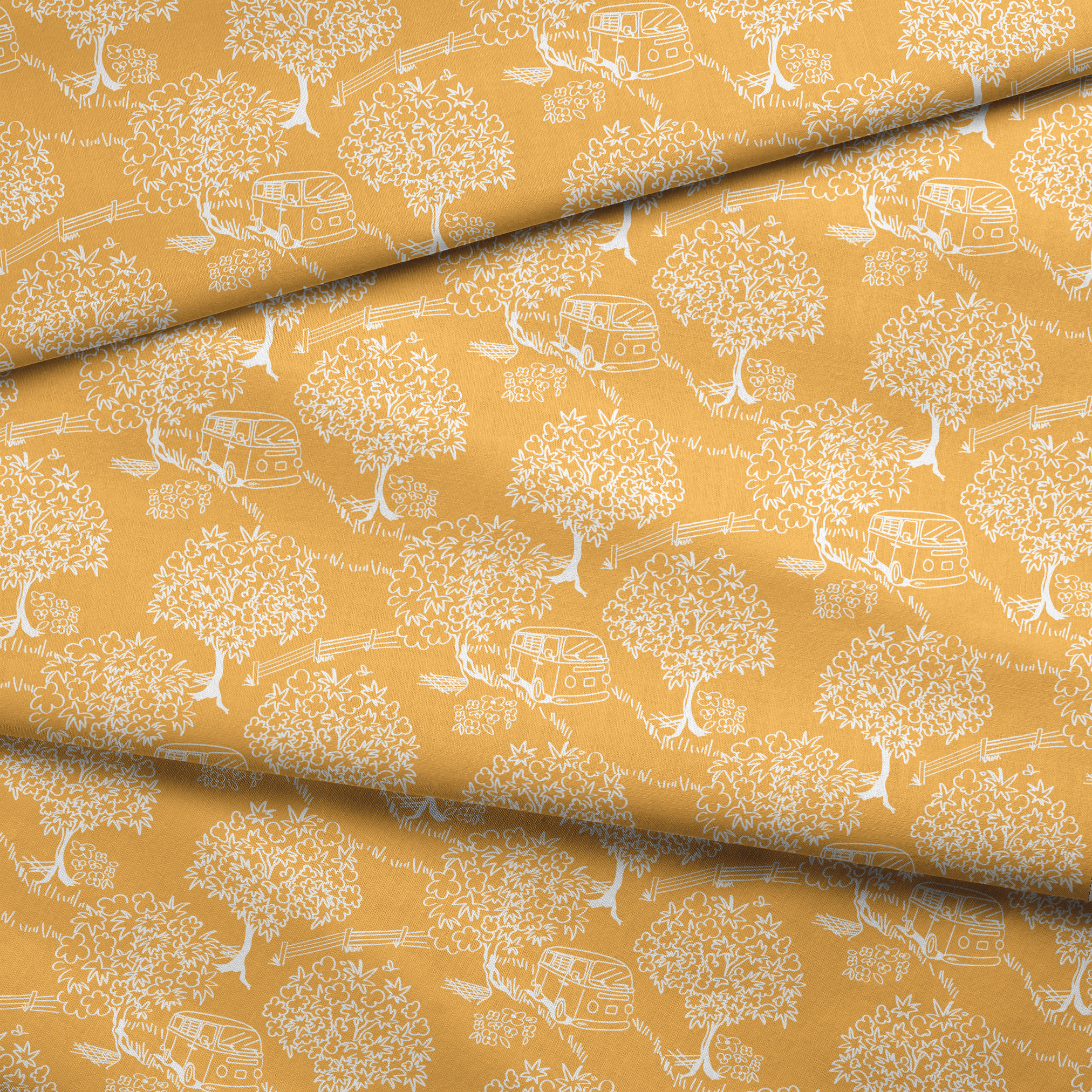  fabric fold mockup