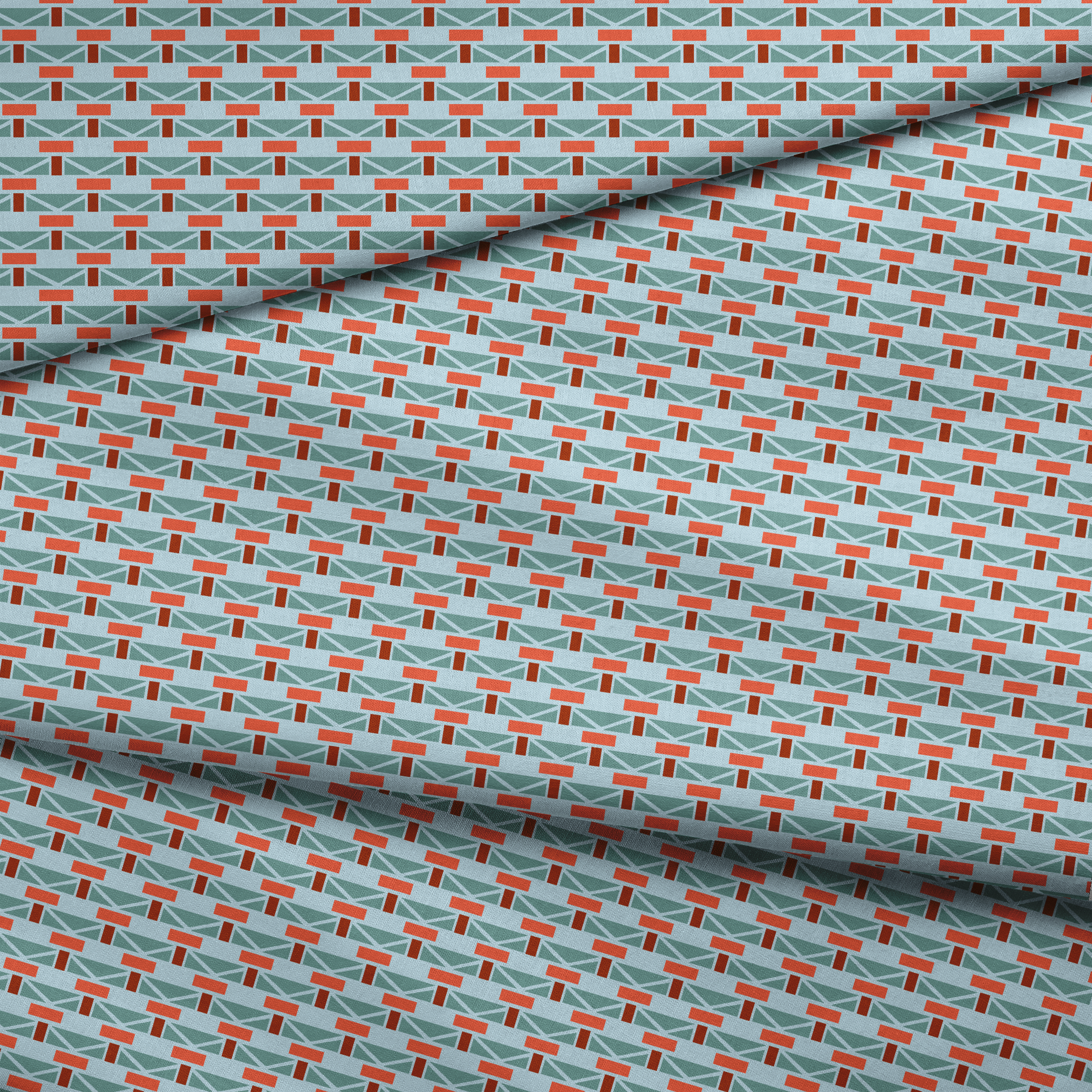  fabric fold mockup