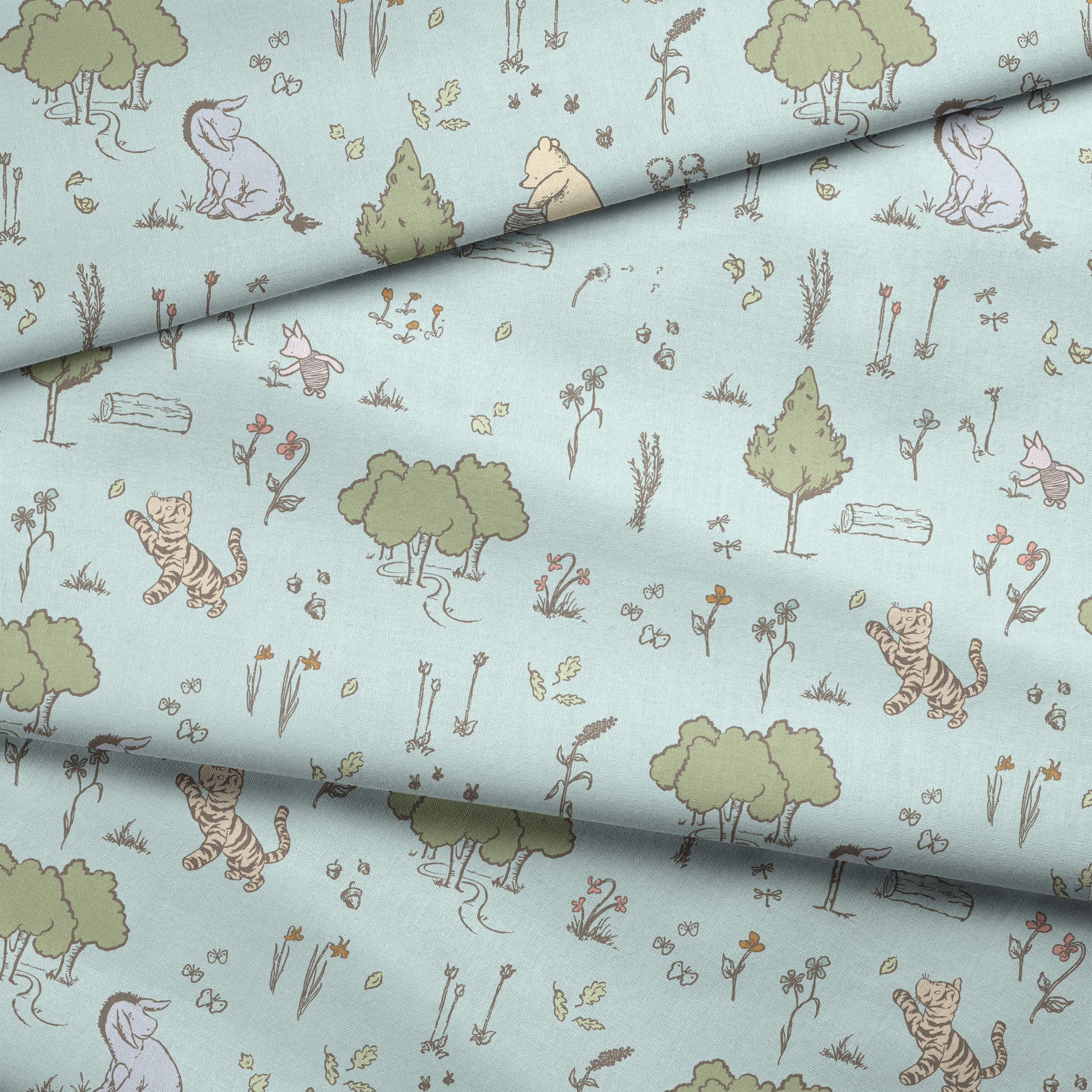  fabric fold mockup