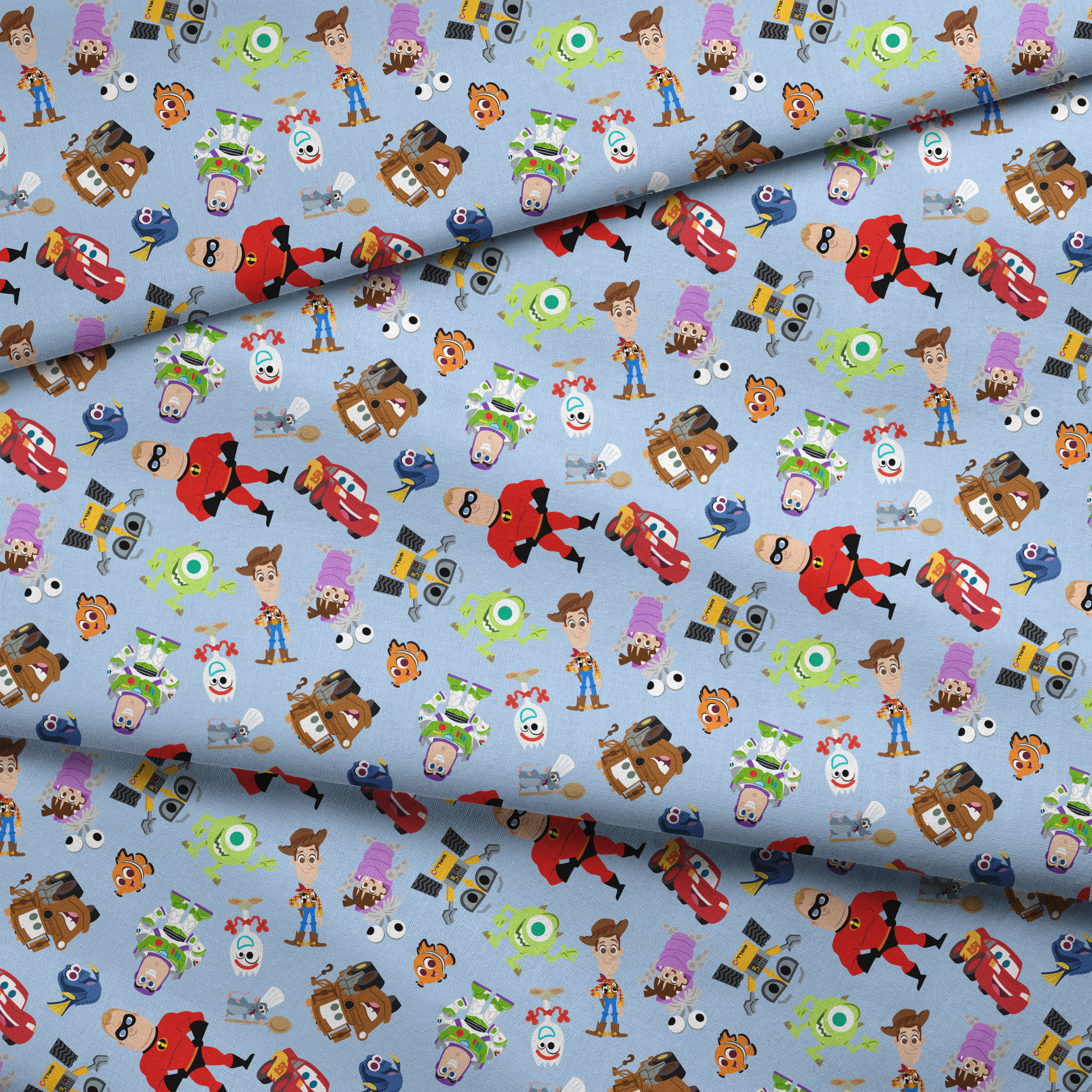  fabric fold mockup