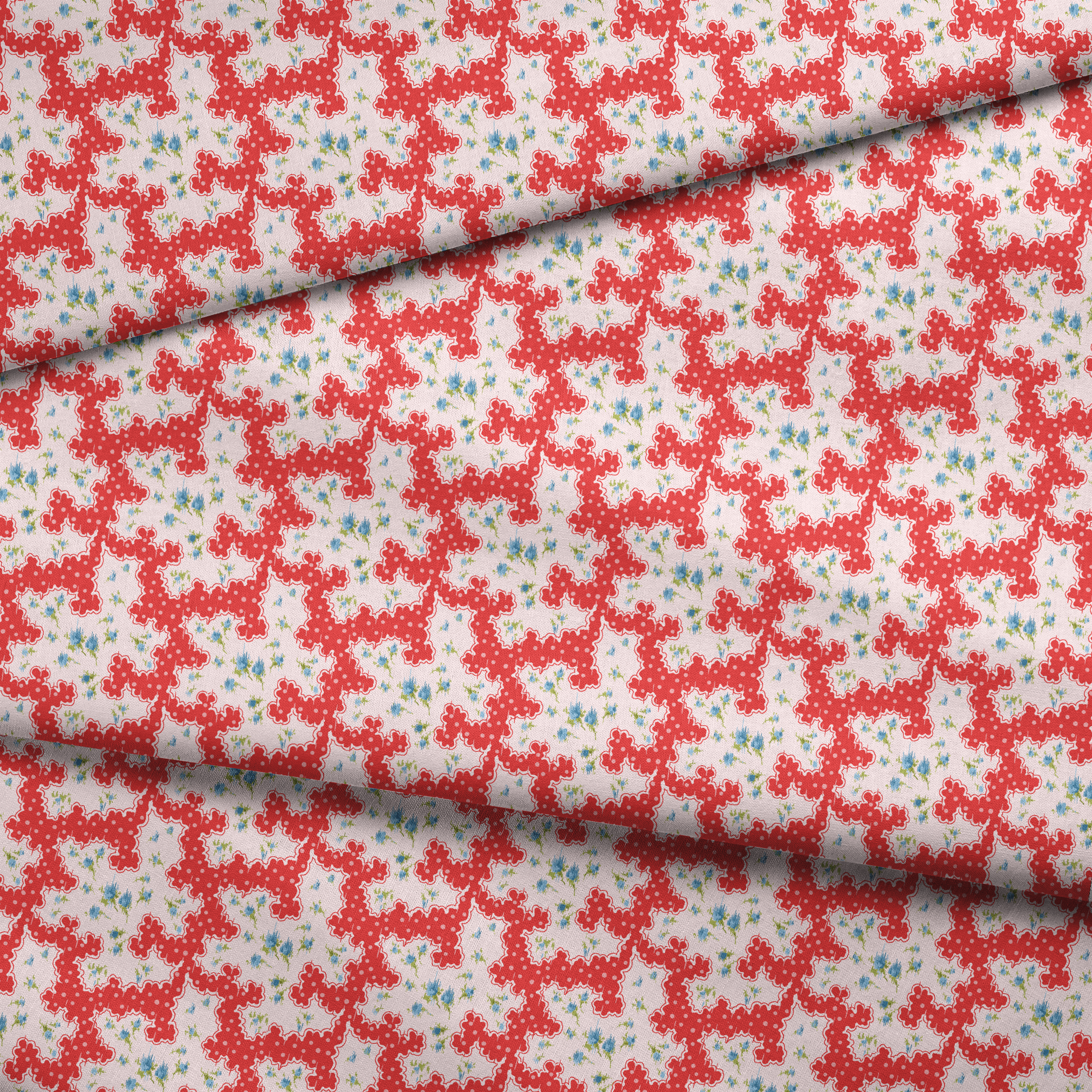  fabric fold mockup