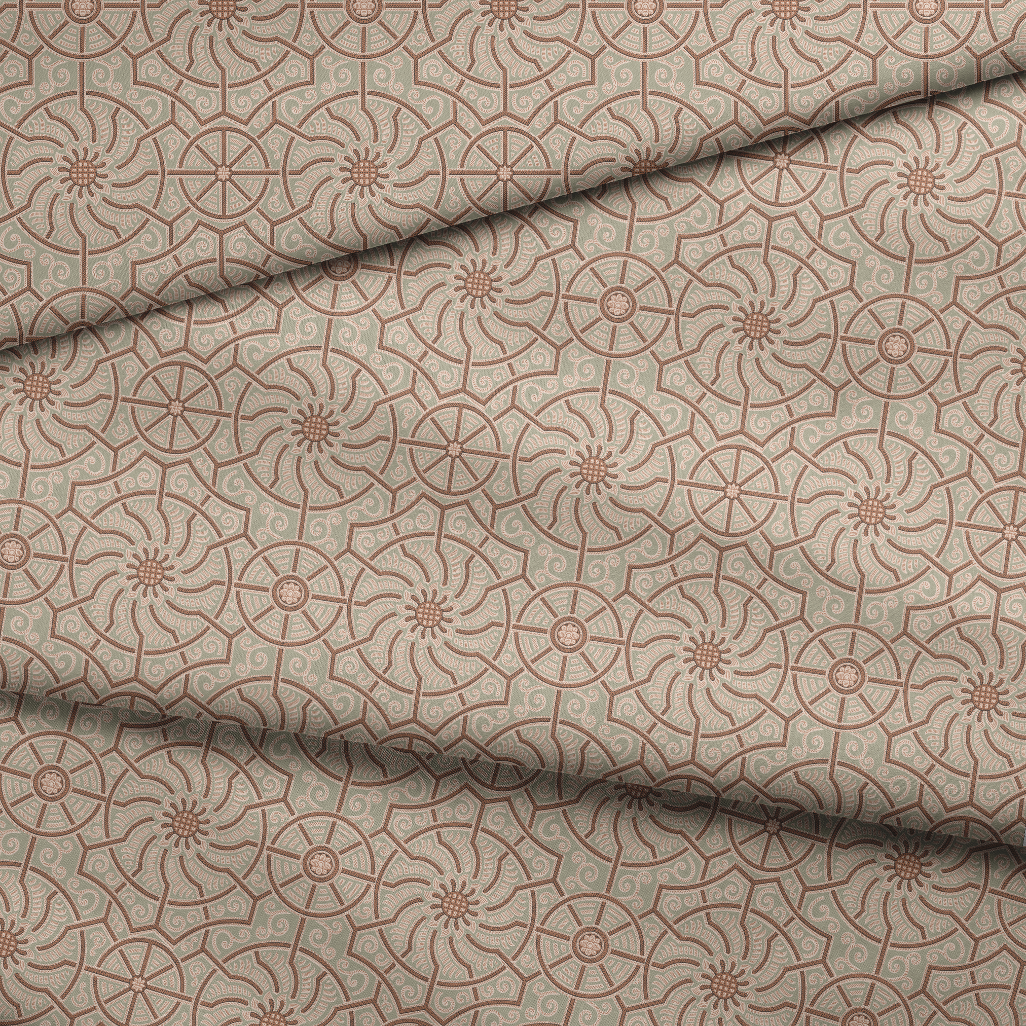  fabric fold mockup