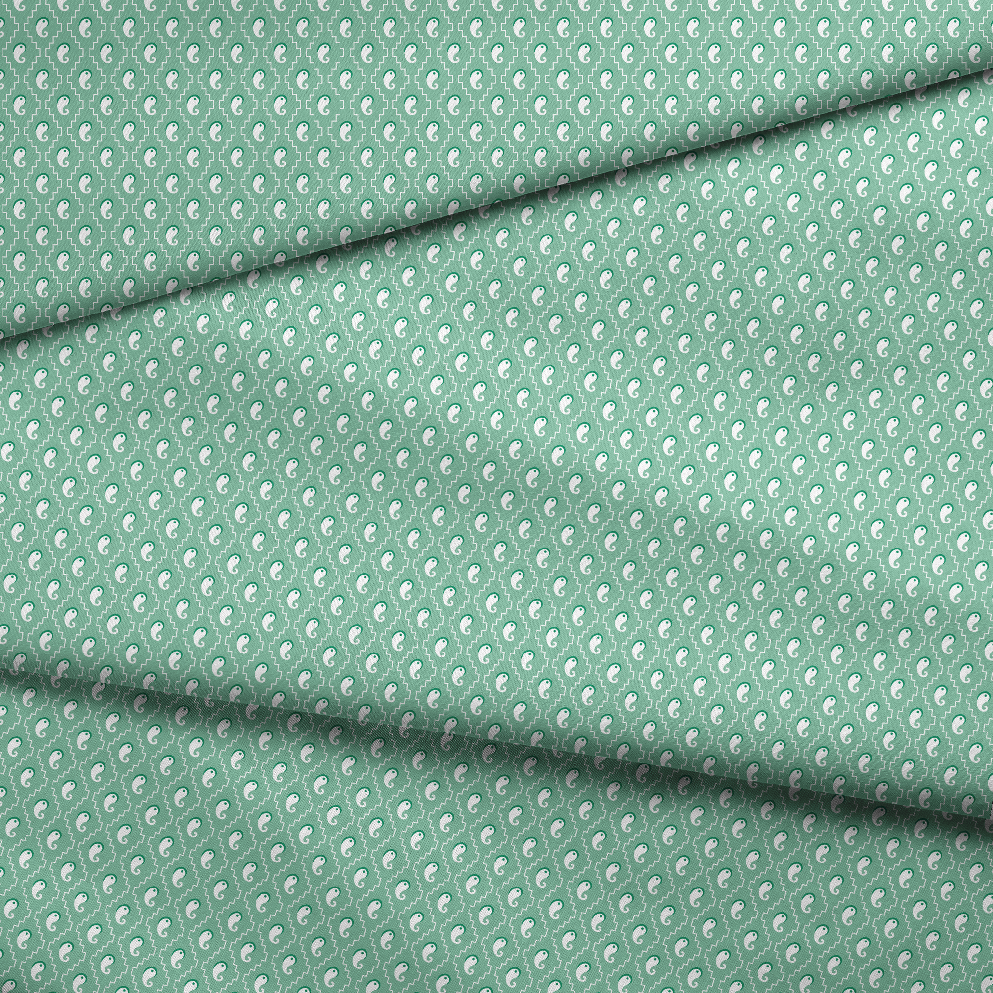  fabric fold mockup