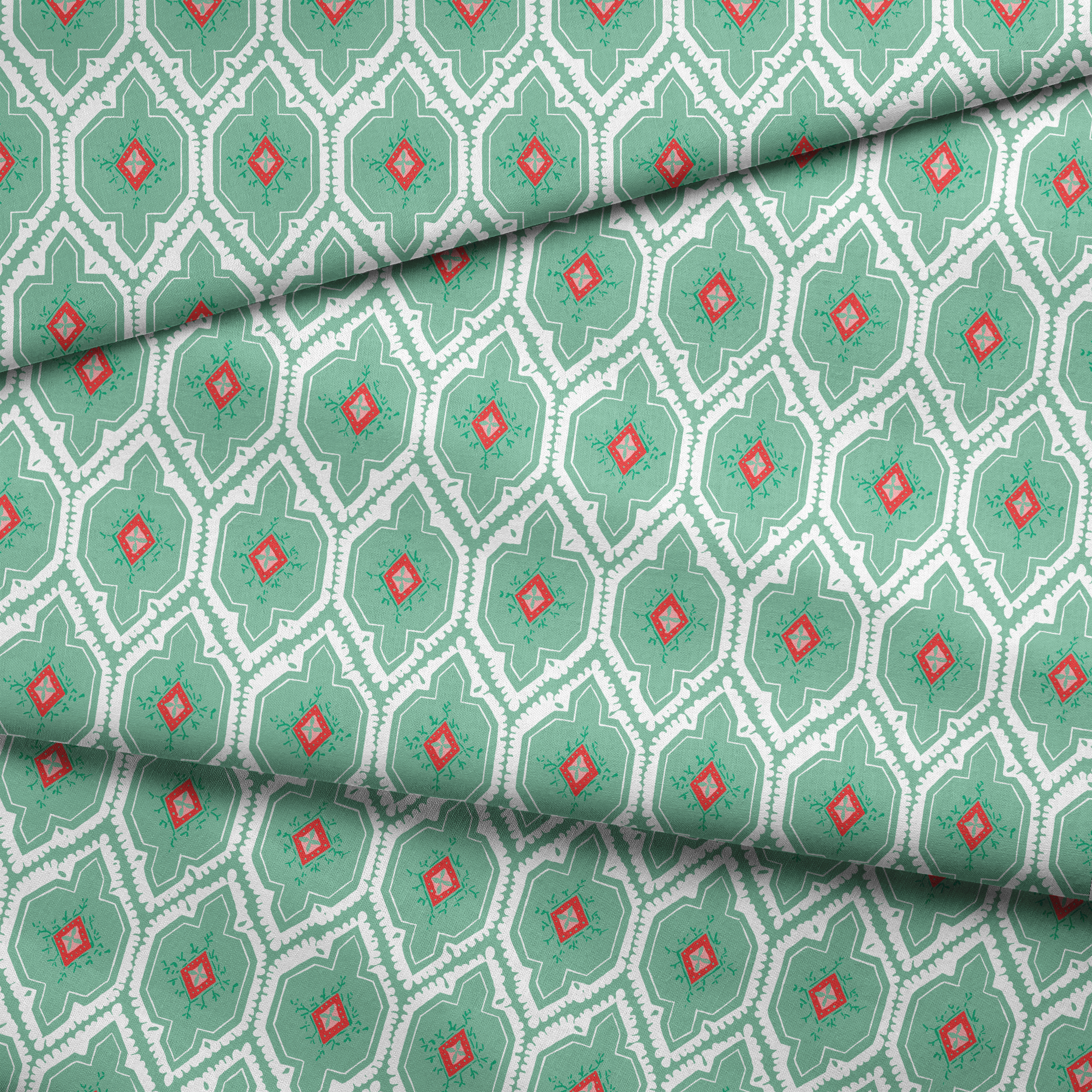  fabric fold mockup