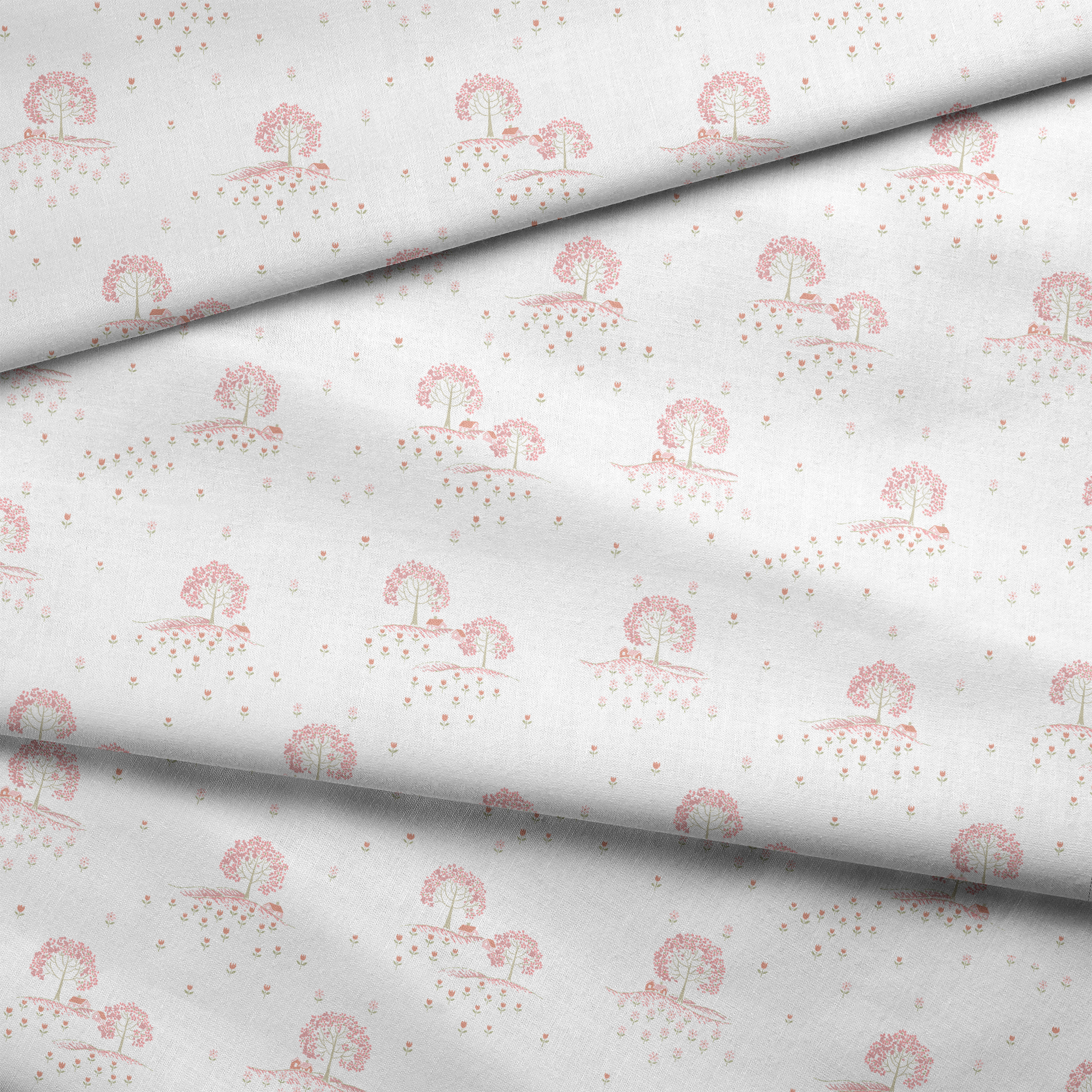  fabric fold mockup