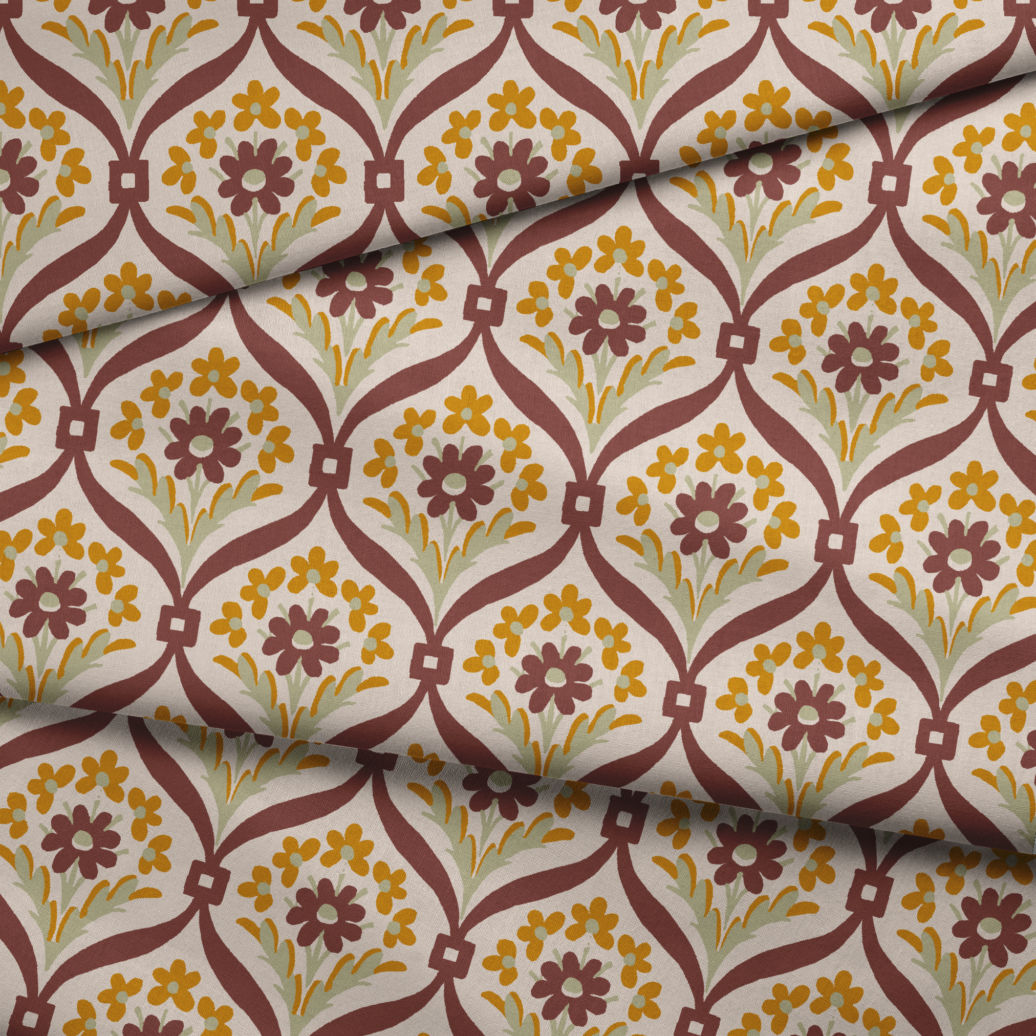  fabric fold mockup