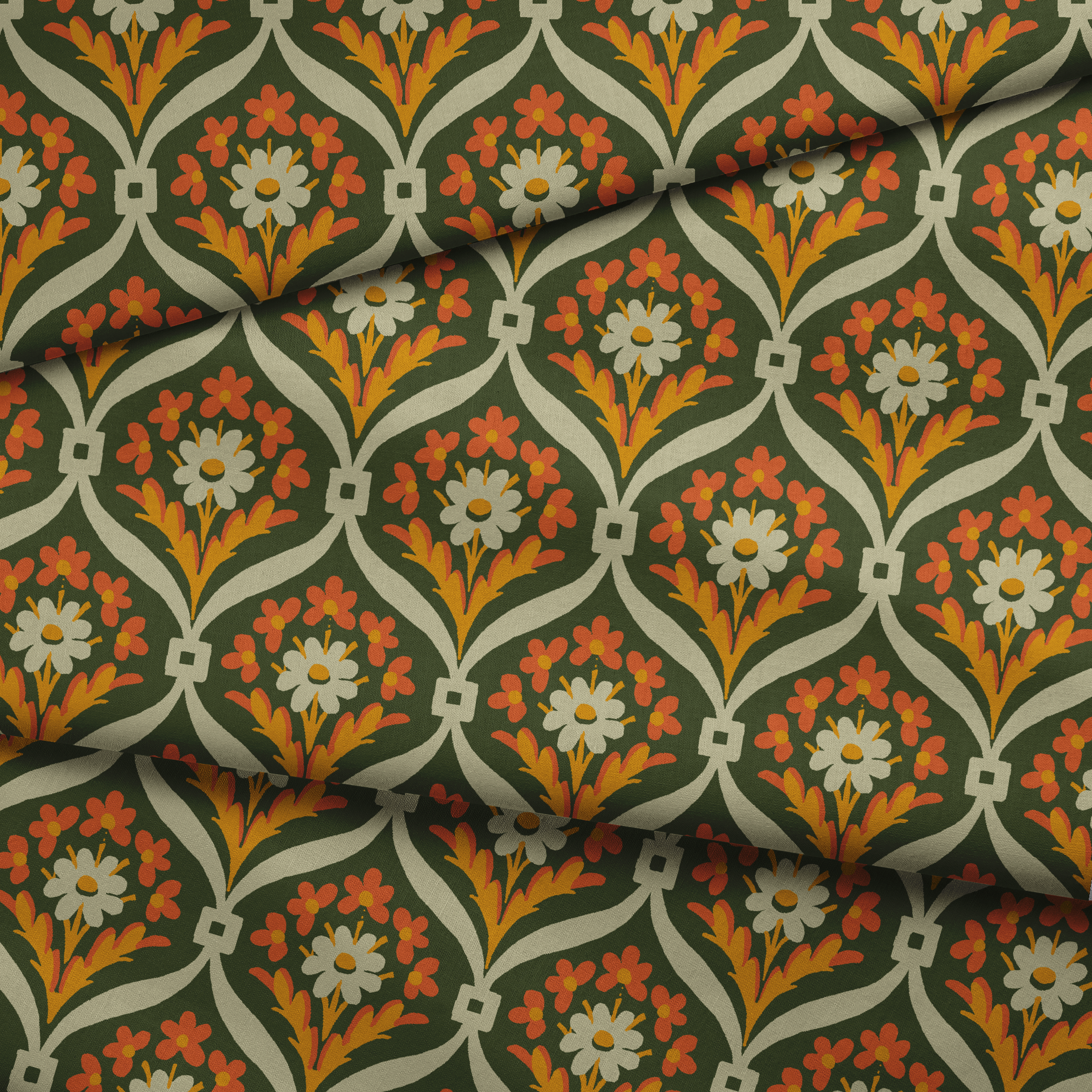  fabric fold mockup